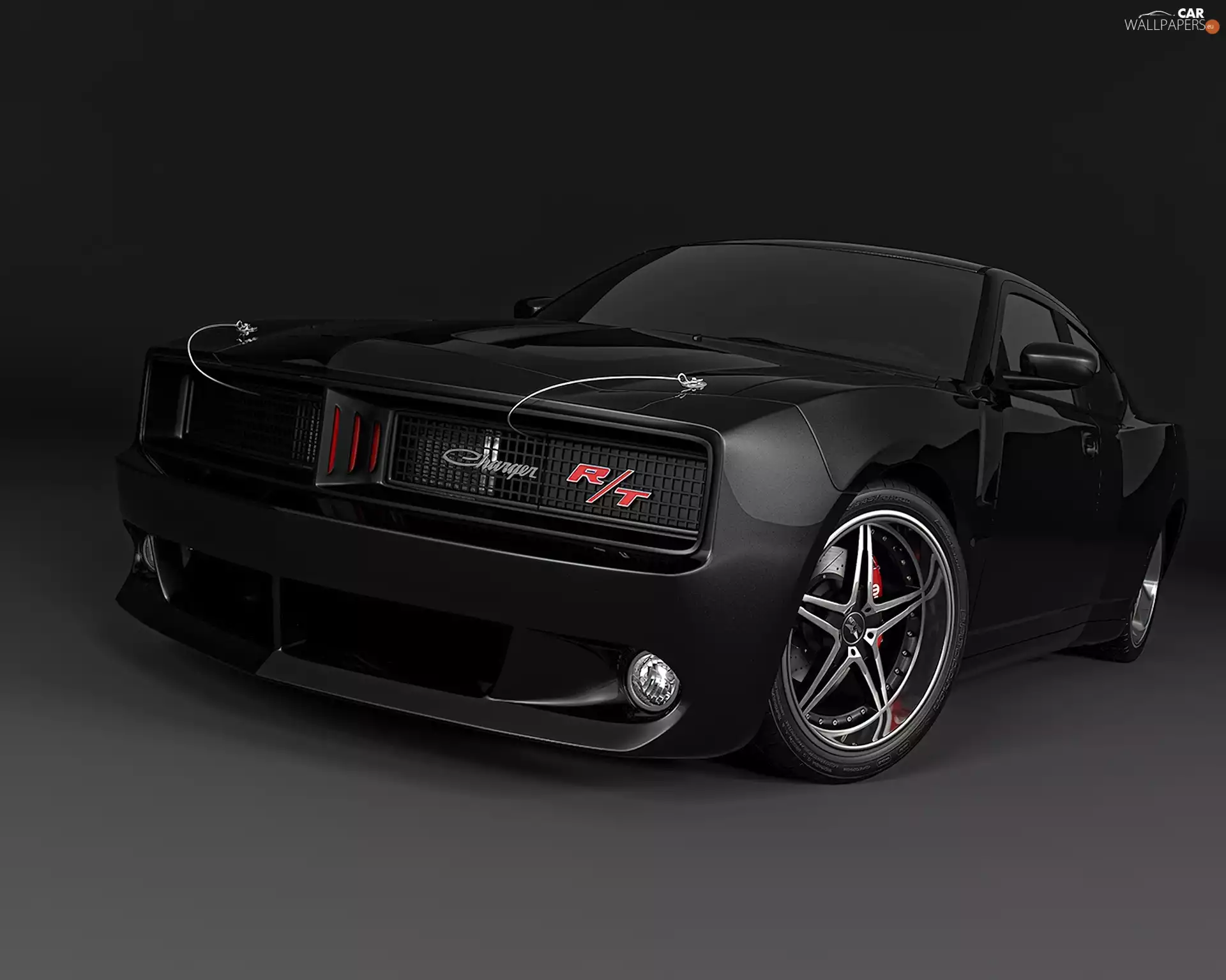 Black, Dodge Charger
