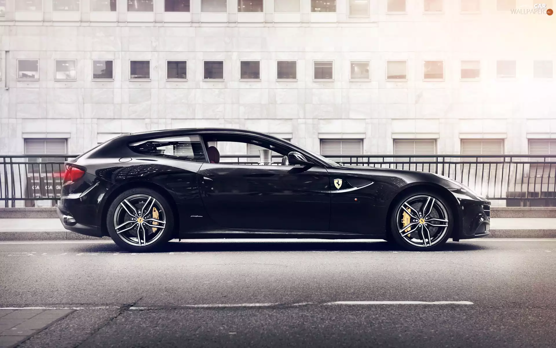 Ferrari FF, Automobile, Black