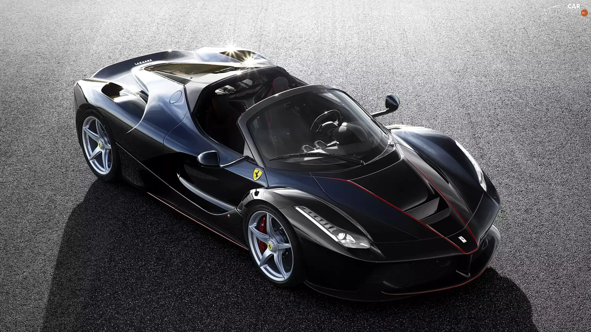 2017, Black, Ferrari LaFerrari Spider