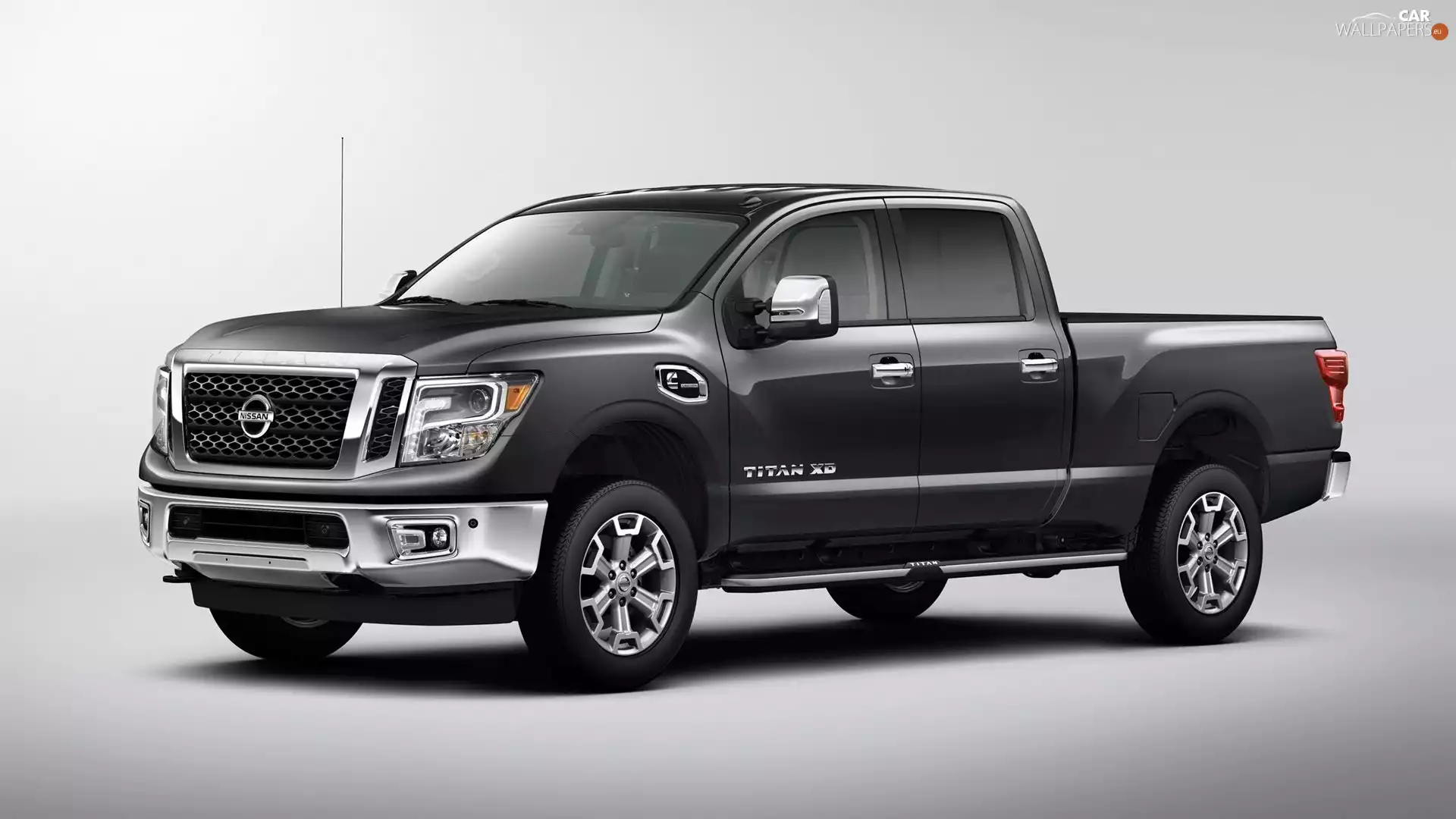2017, Black, Nissan Titan XD