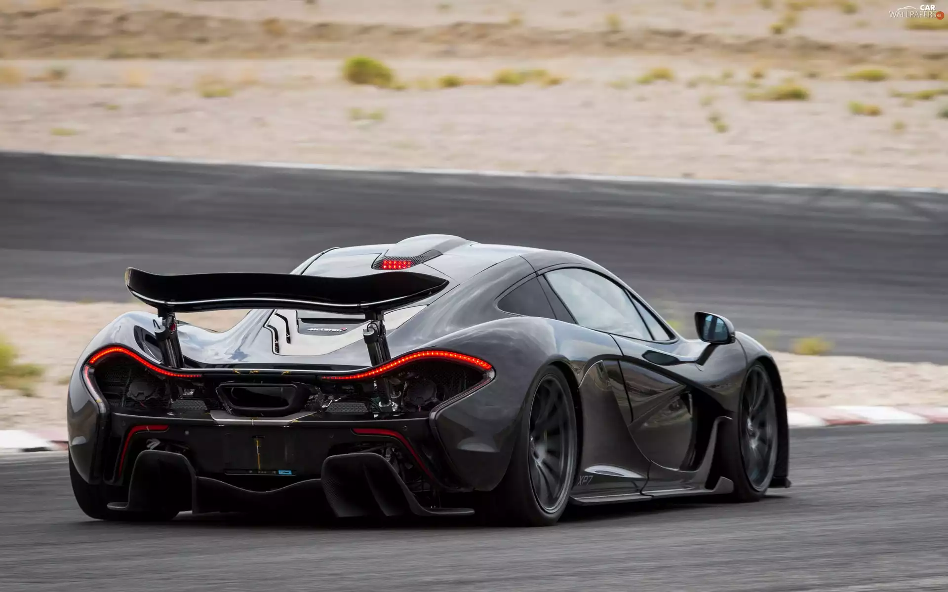 Black, McLaren P1
