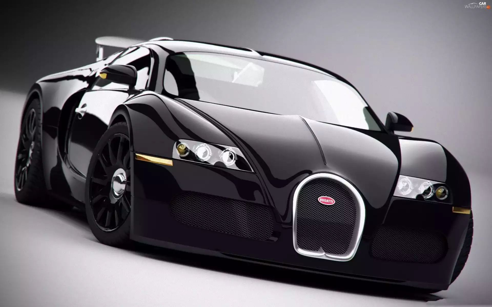 Black, Bugatti Veyron