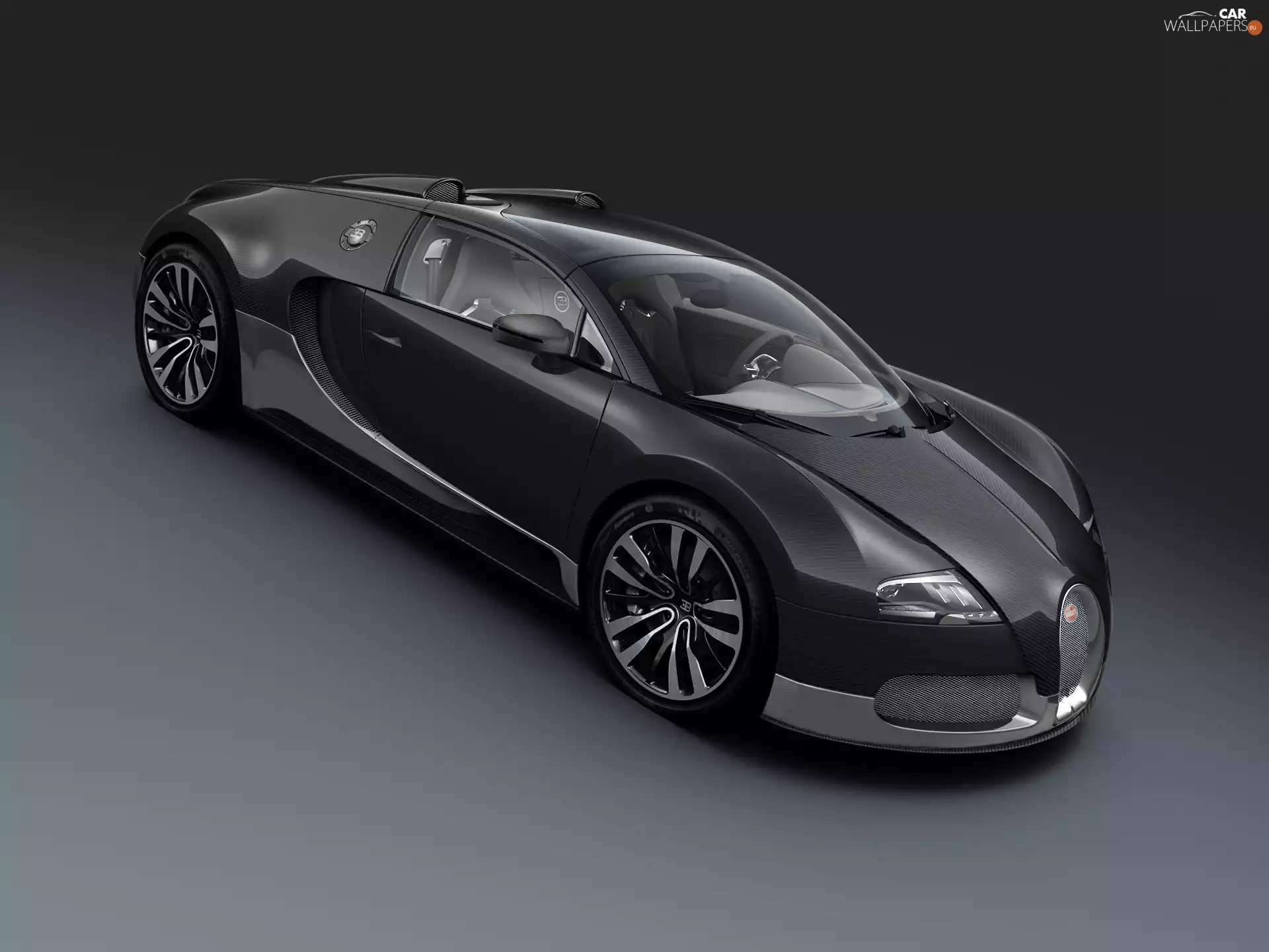 Black, Bugatti Veyron