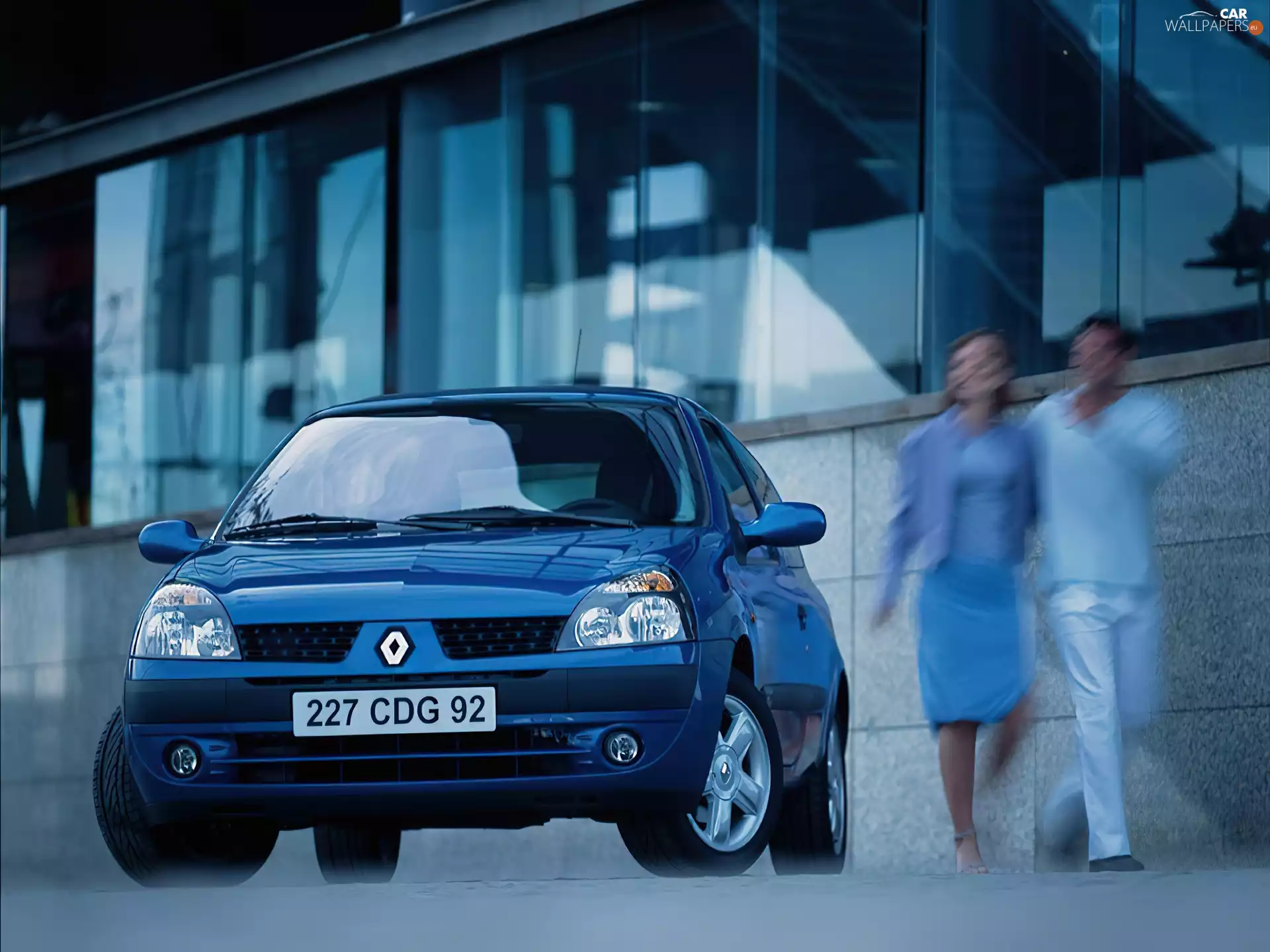 Blue Clio 2