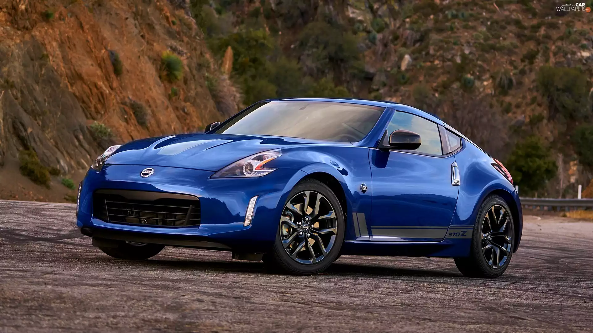 blue, Nissan 370Z