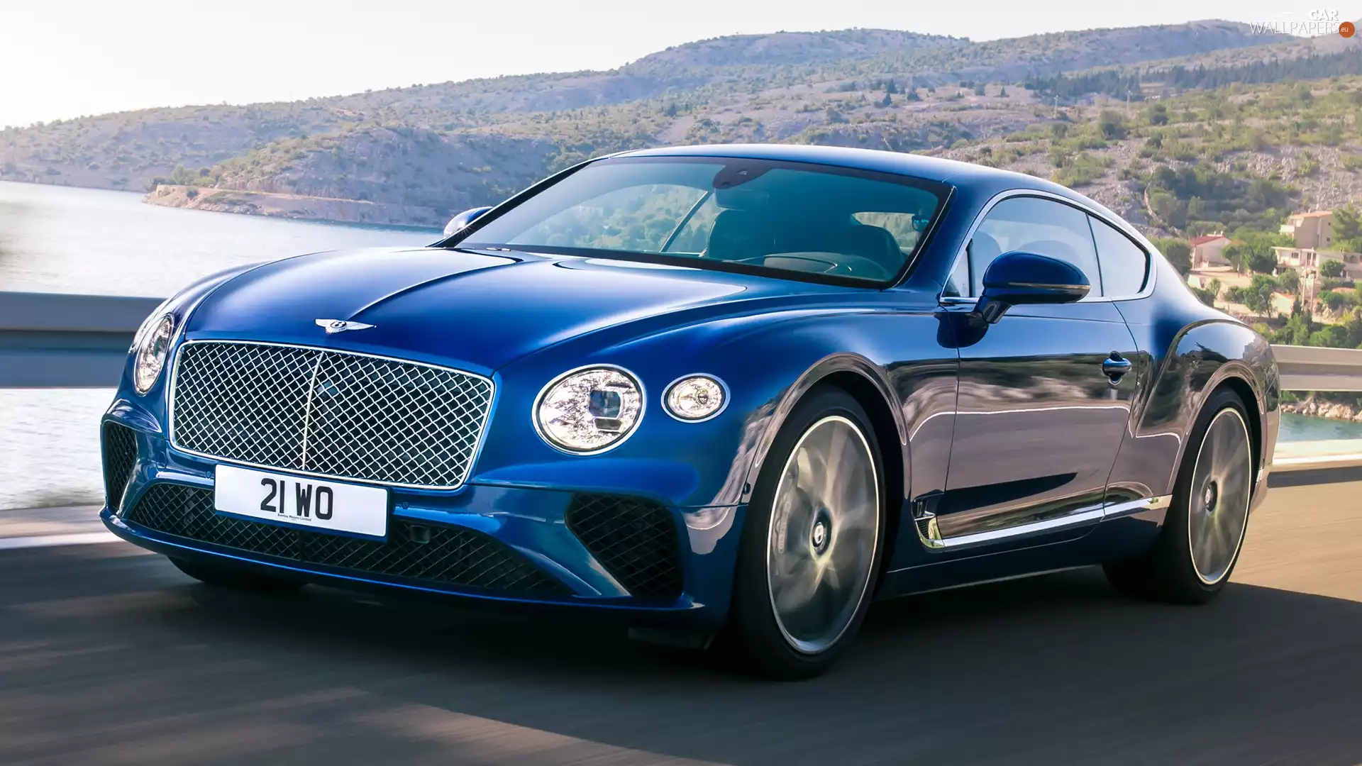 Bentley Continental GT, blue