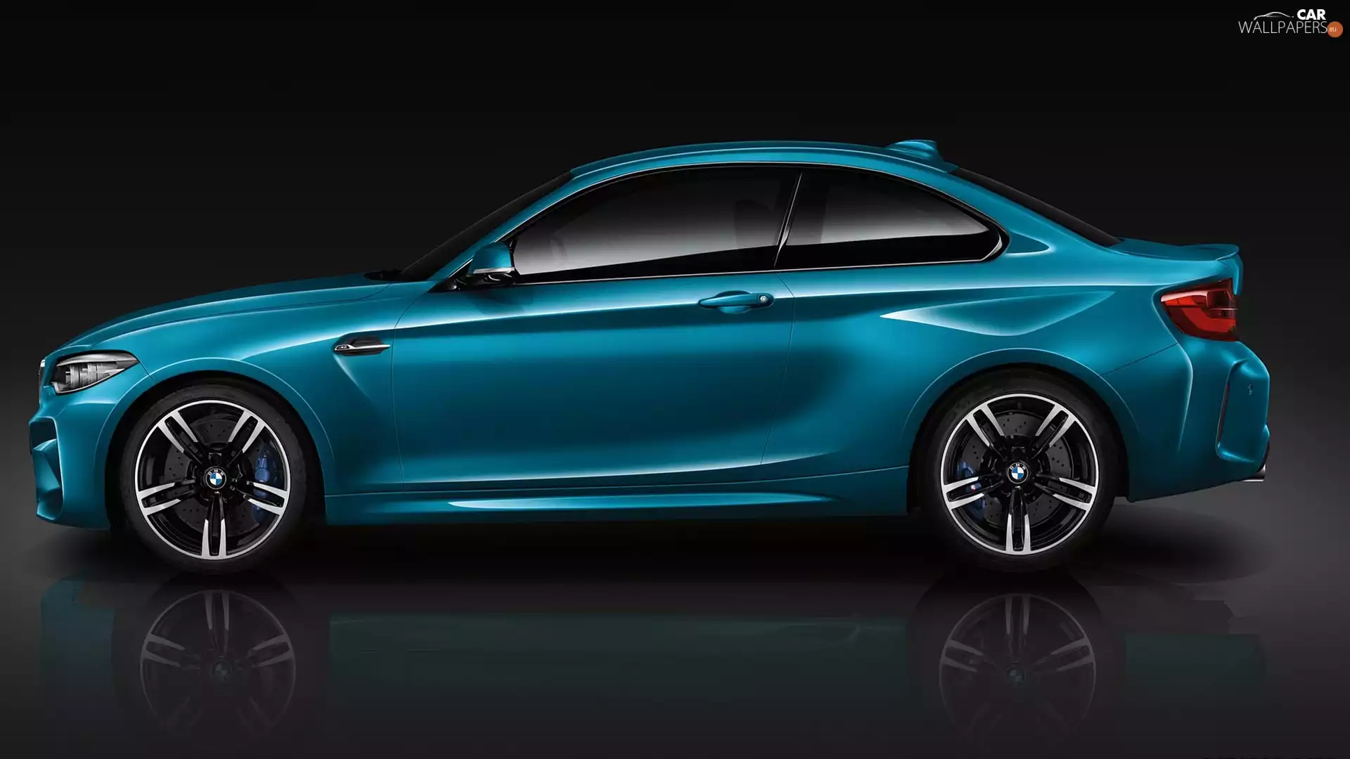 2016, Blue, BMW M2 Coupé