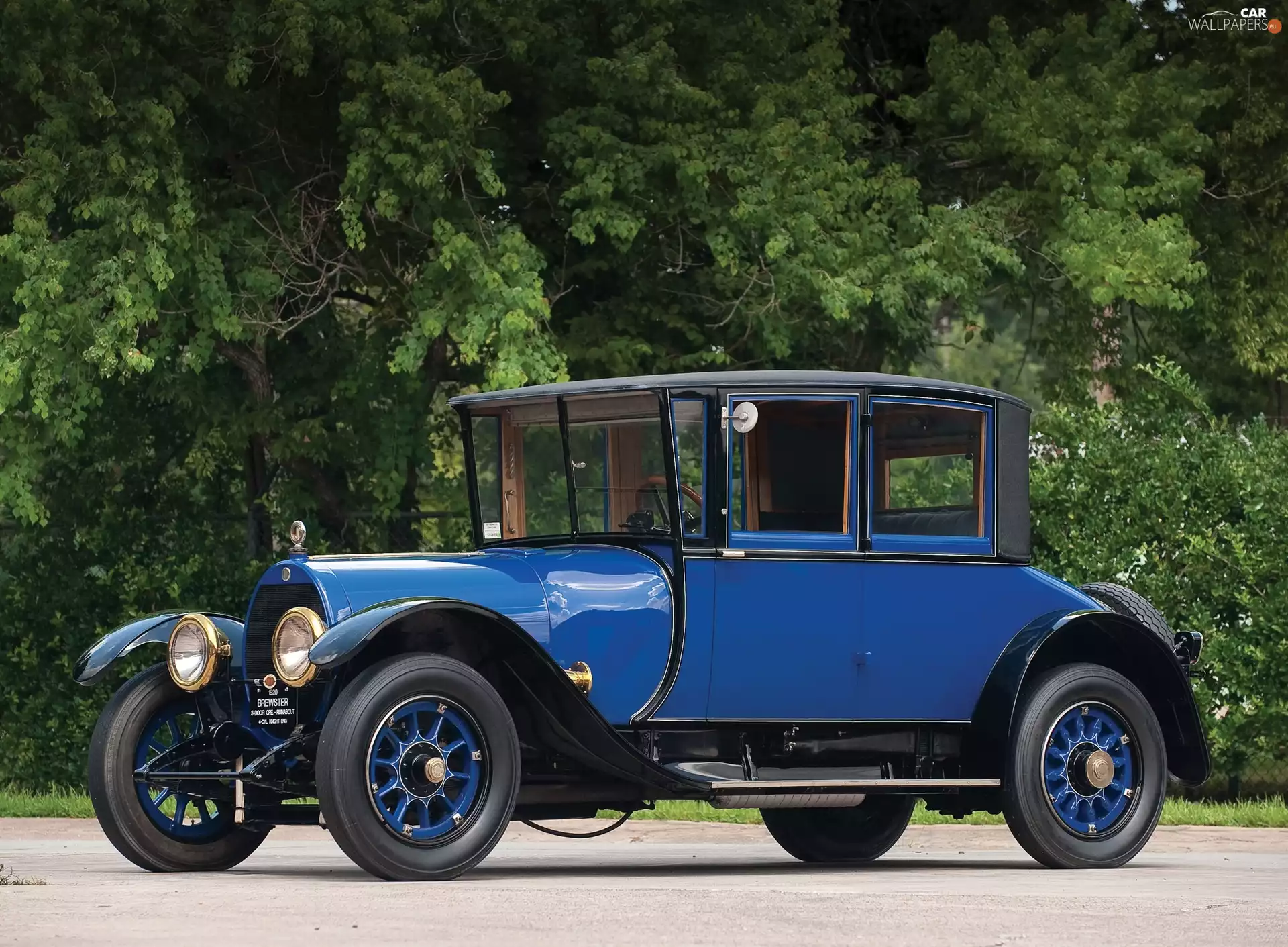 Brewster Coupe 1921, blue