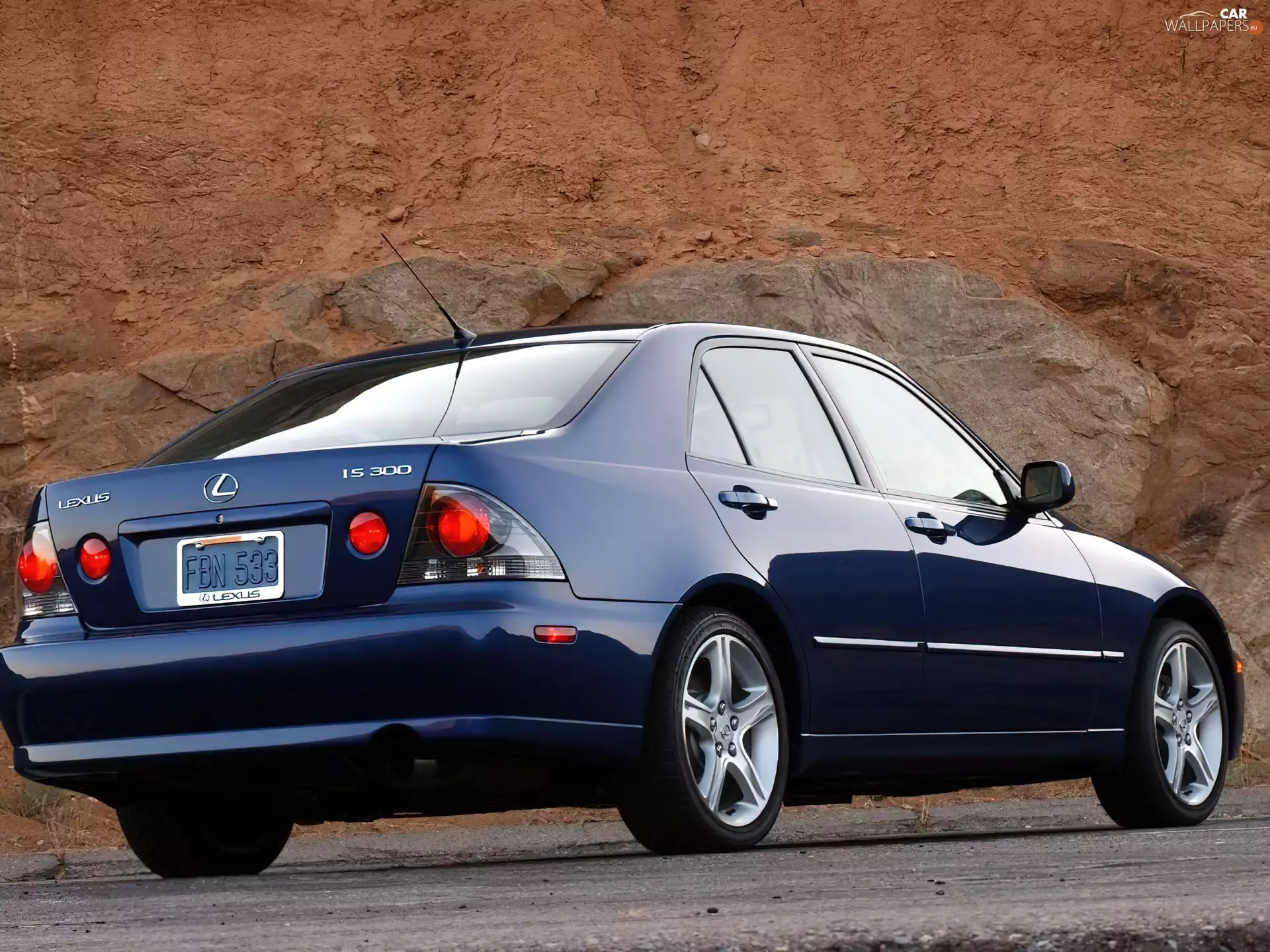 blue, Lexus IS