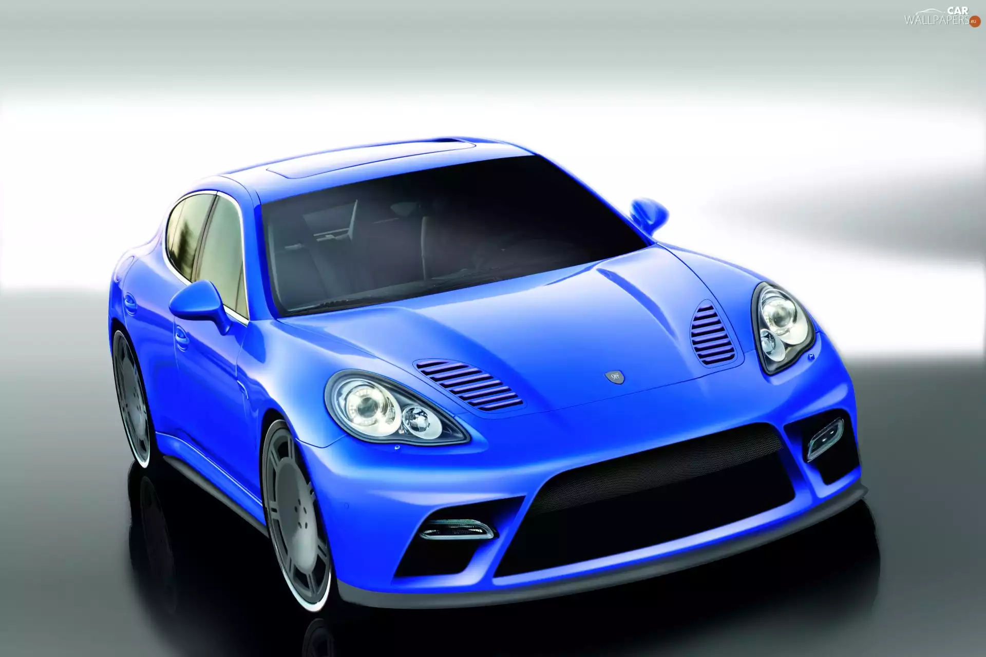 Blue, Porsche Panamera