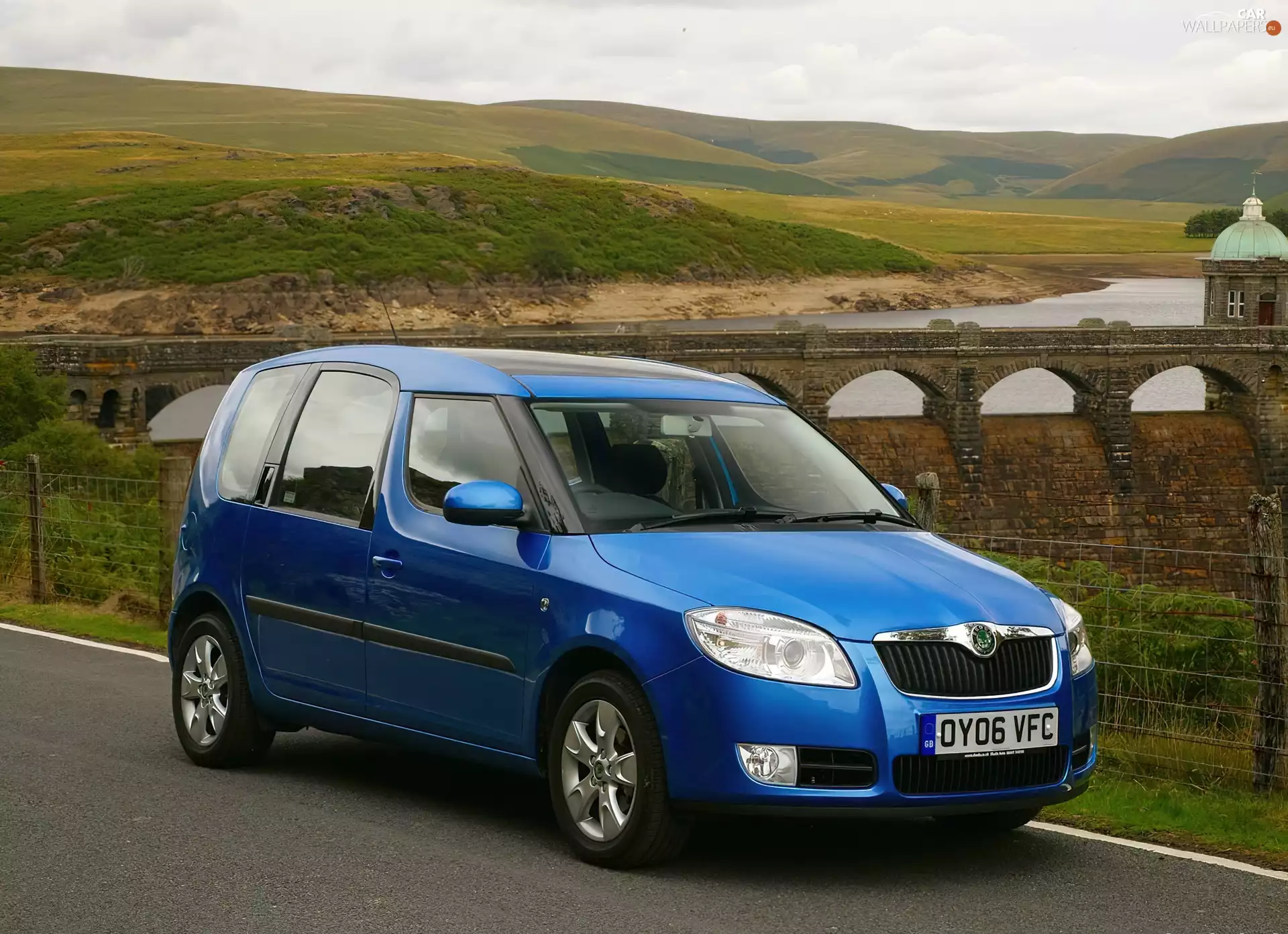 Blue, Skoda Roomster