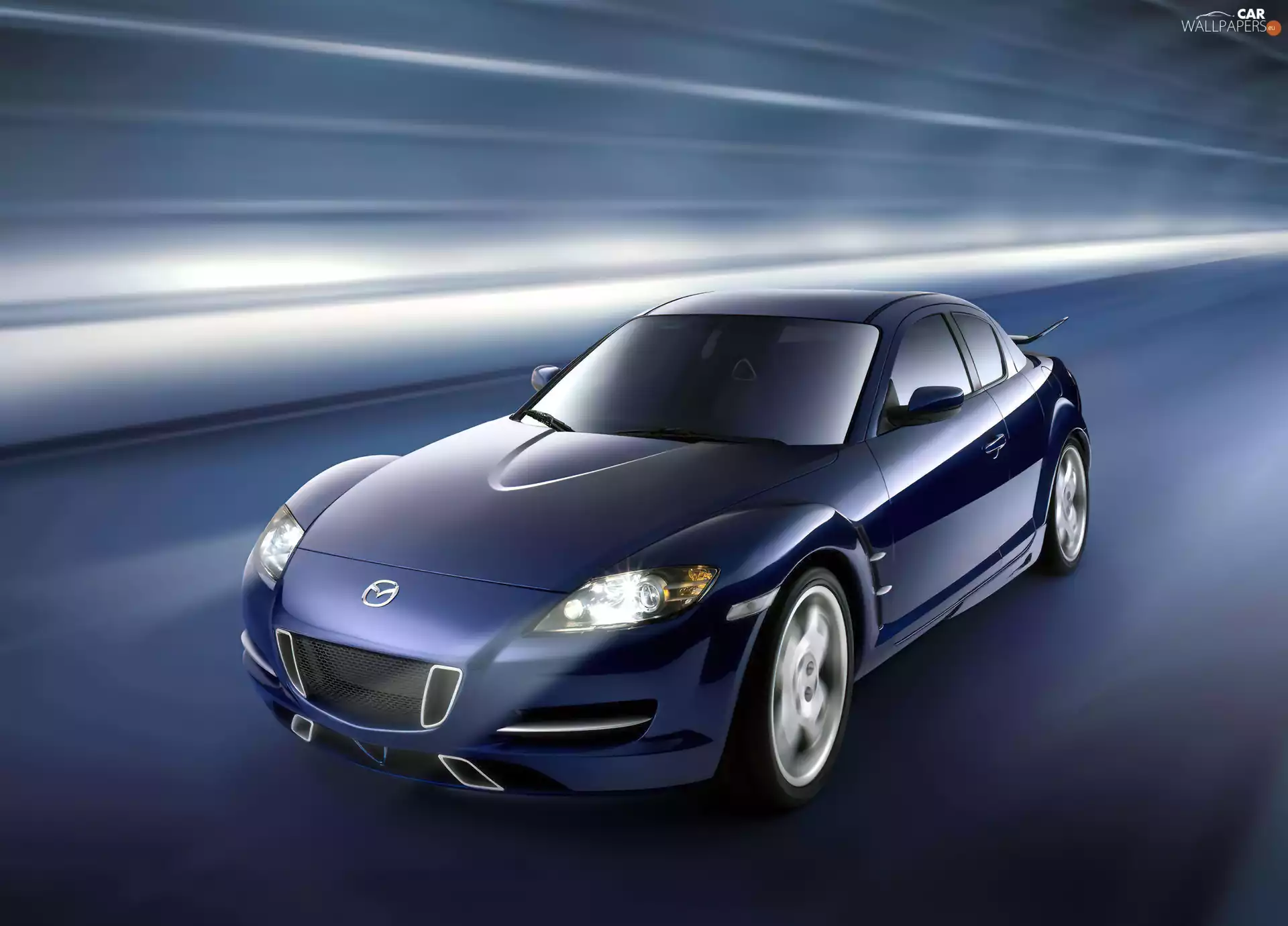 Blue, Mazda RX8