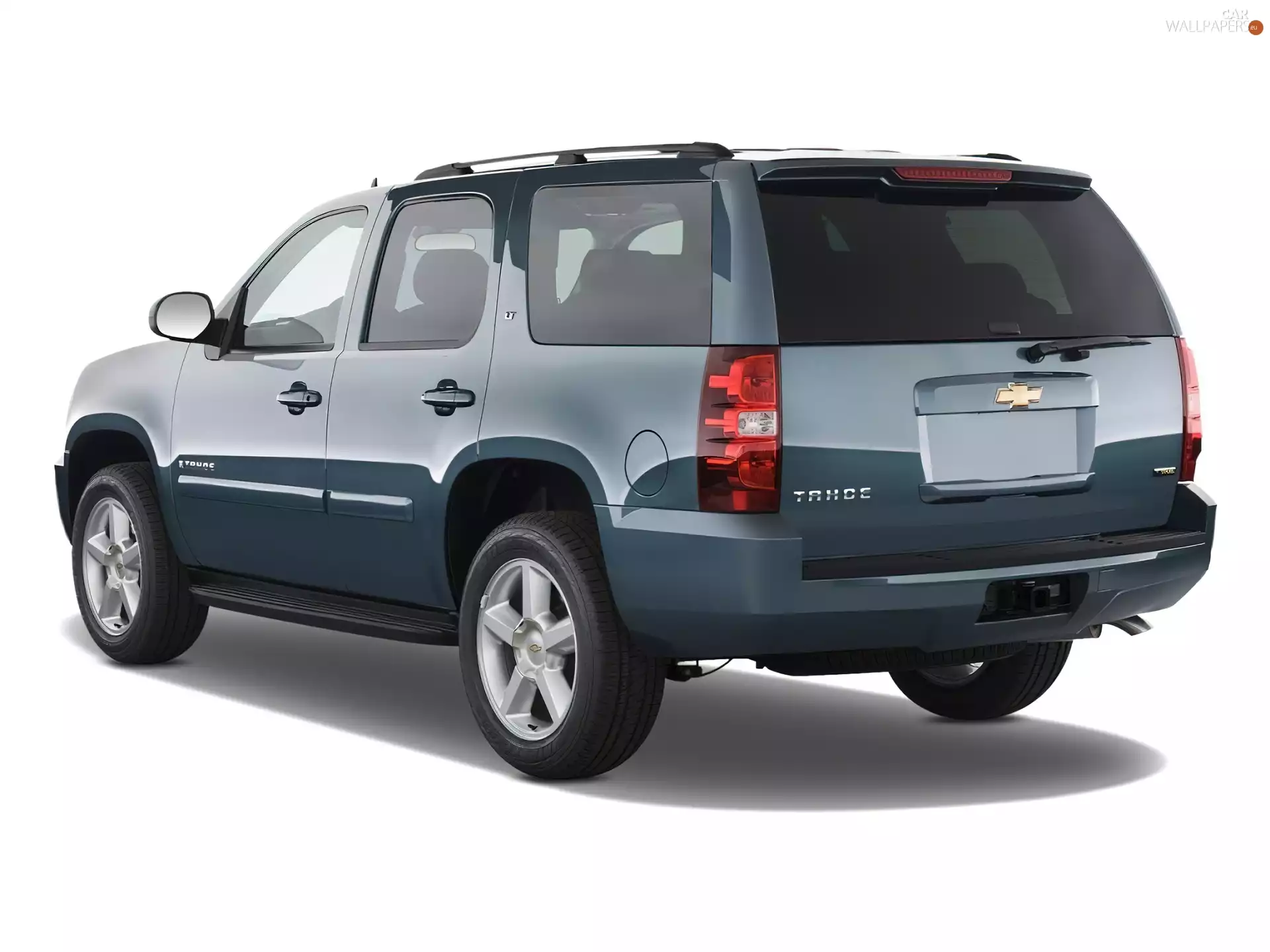 blue, Chevrolet Tahoe