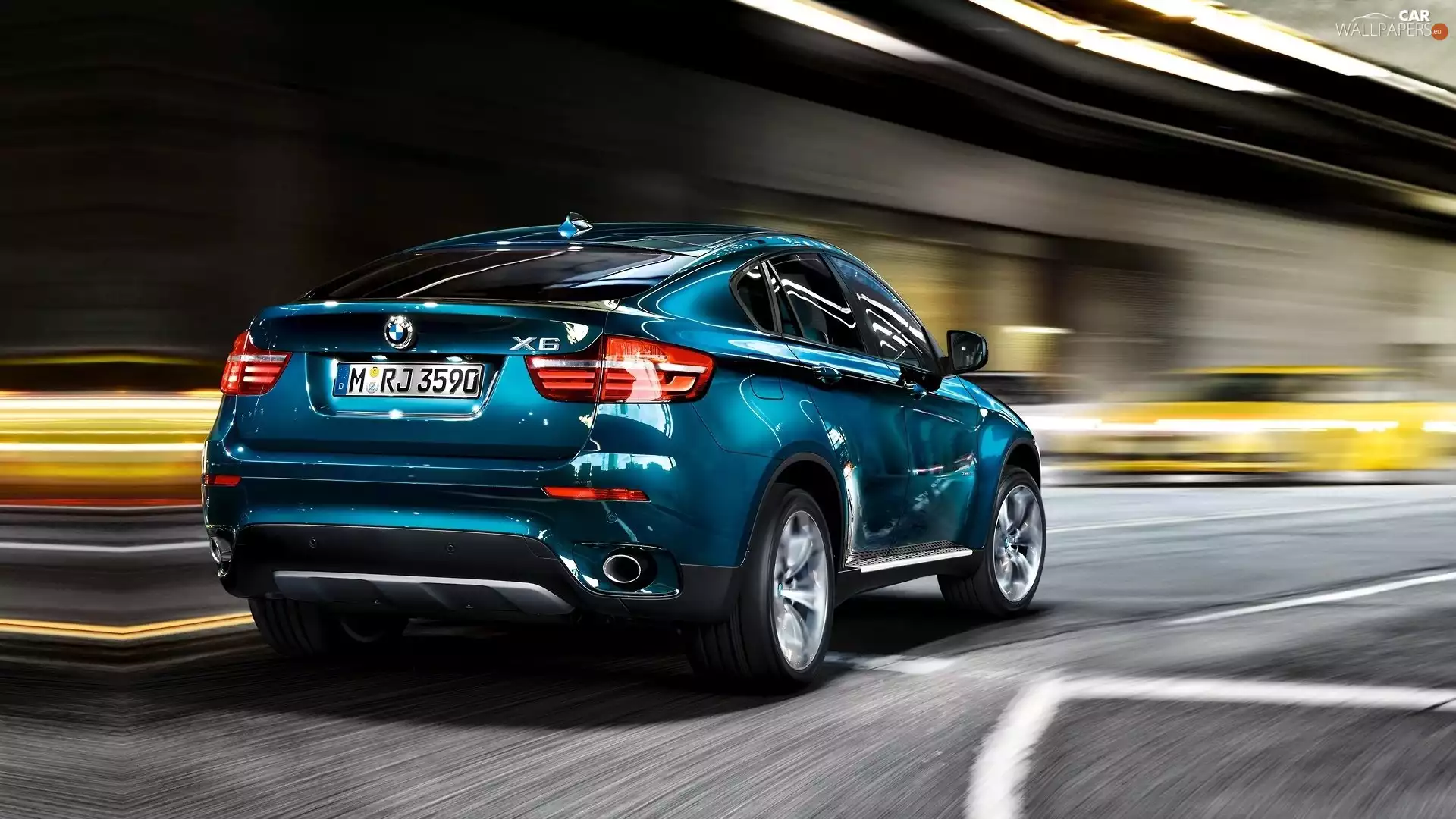 Blue, BMW X6