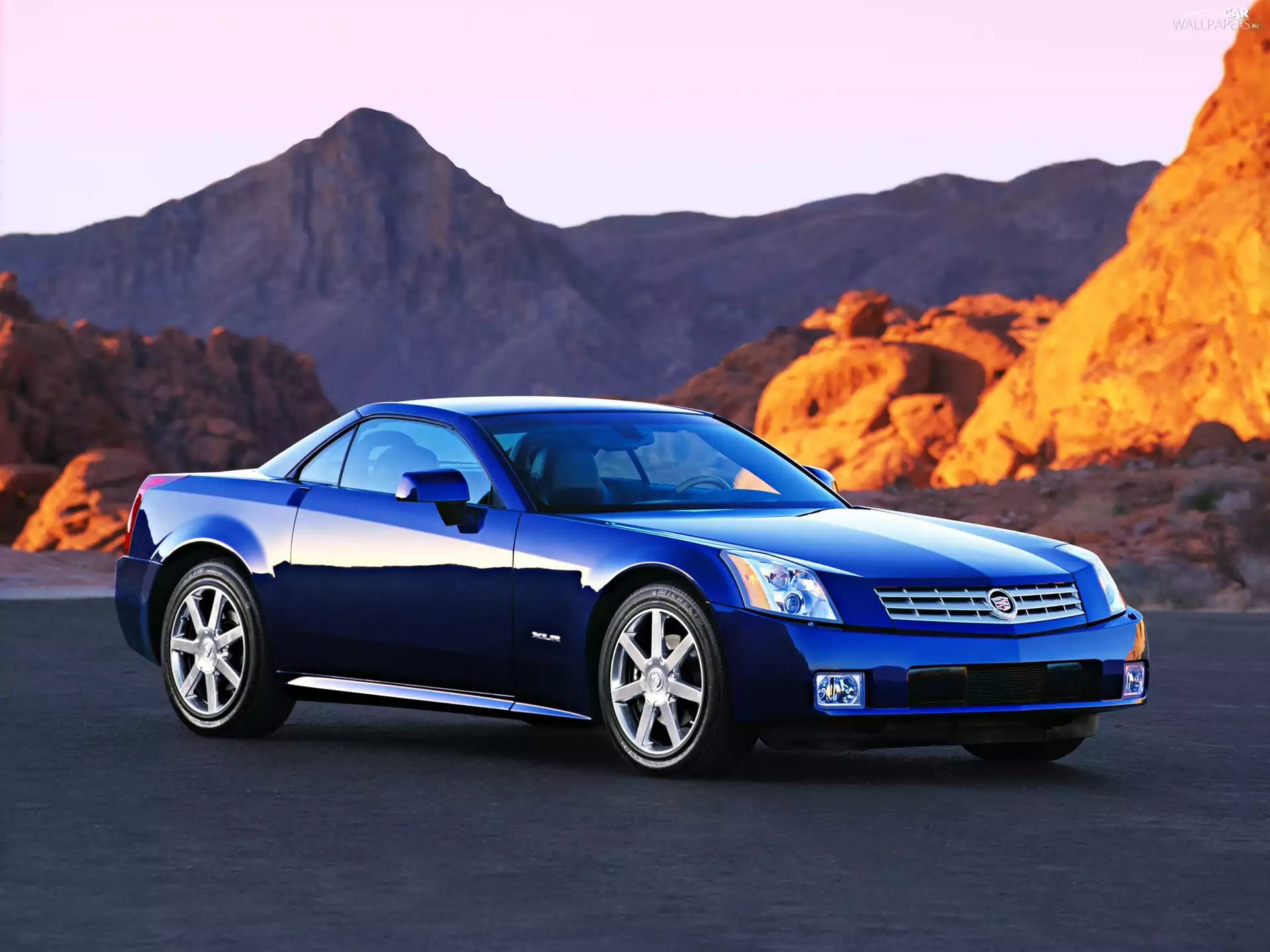 blue, Cadillac XLR