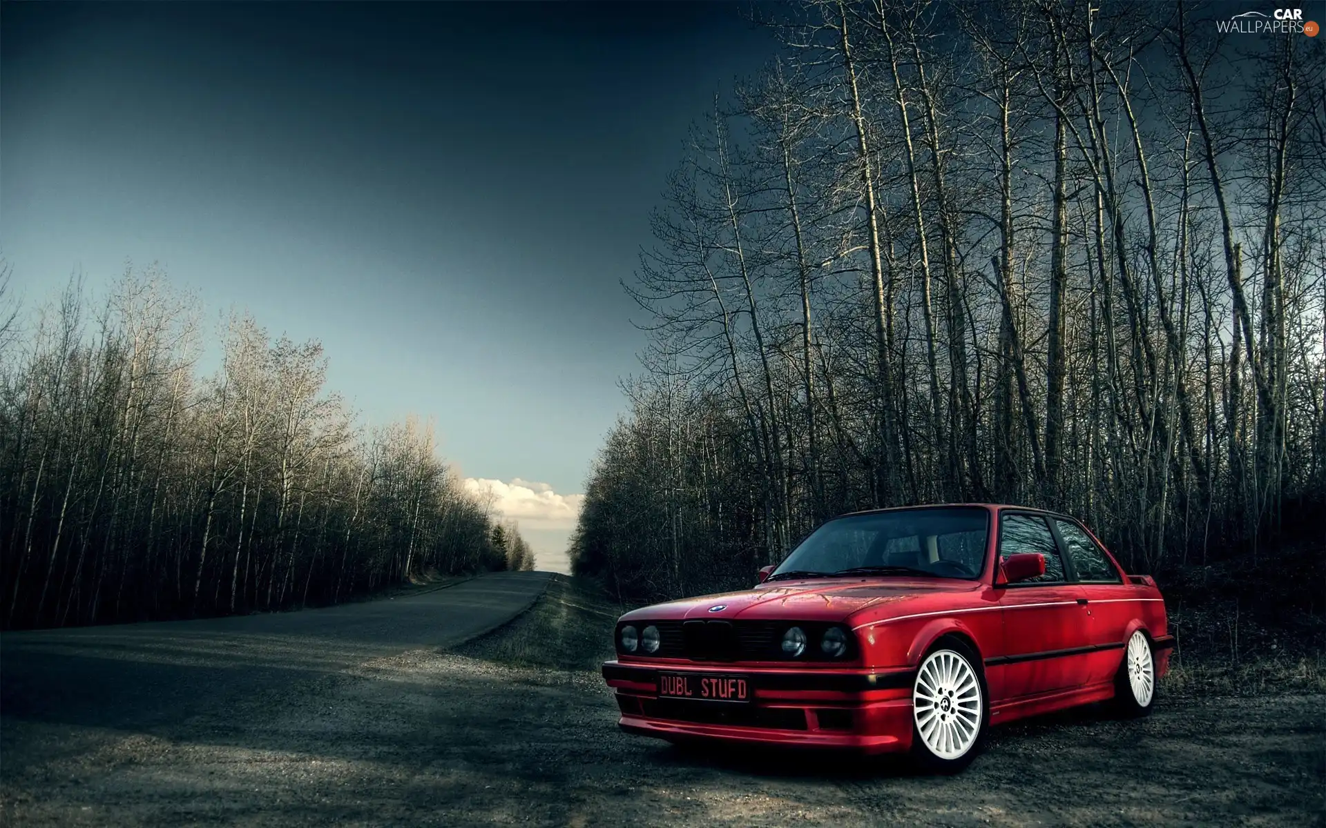 M-Technik 2, Red, Bmw E30