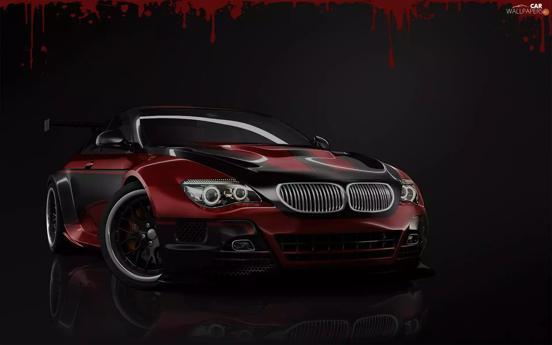 BMW, blood, Black