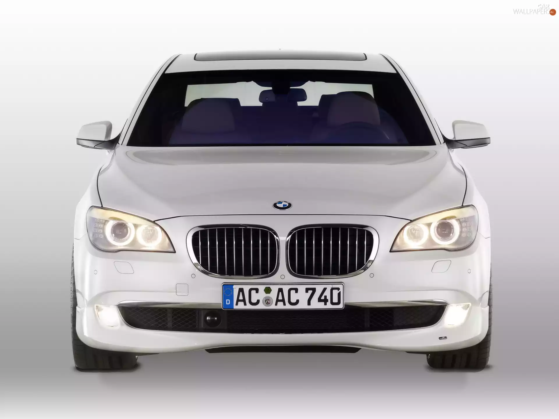 White, angel, Eyes, BMW seria 7 F01
