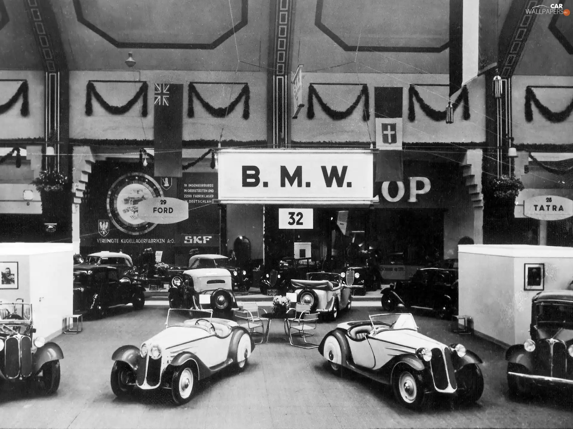 BMW, Old, factory