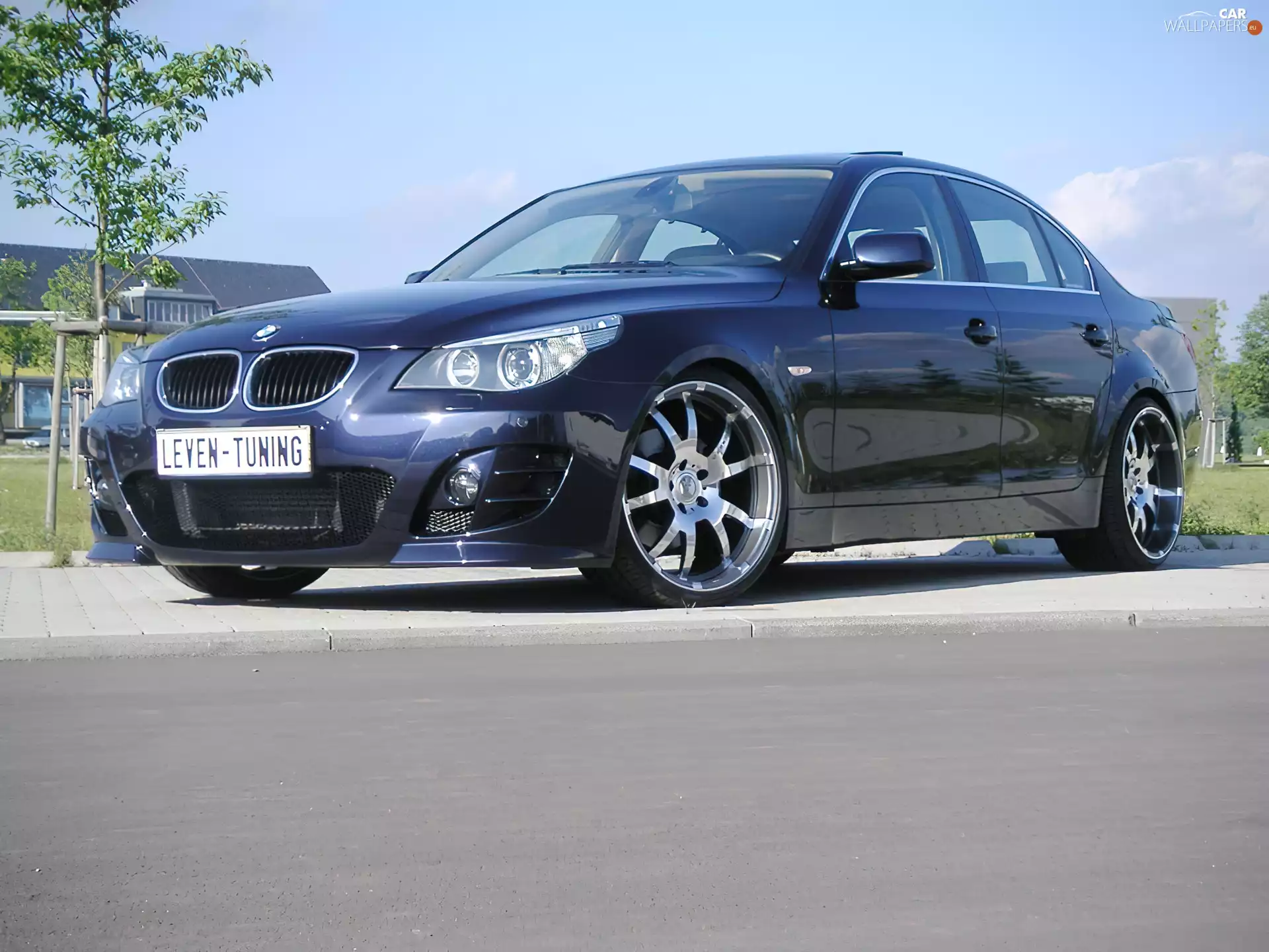 E60, Pavement, Metalic, BMW 5, Granate