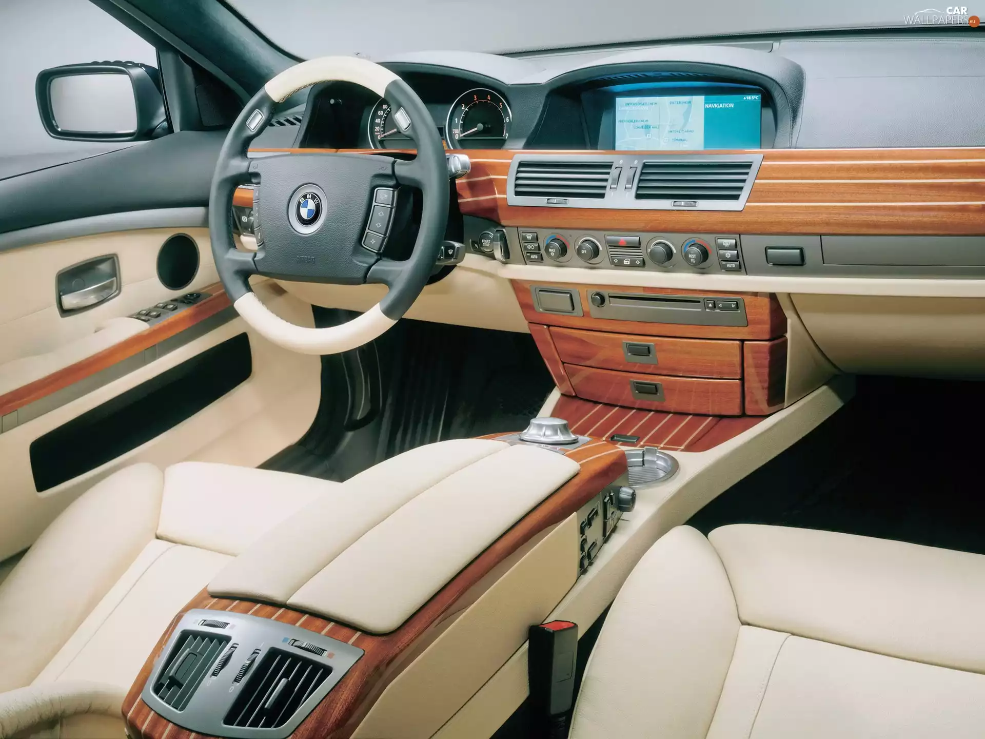 BMW 7, interior