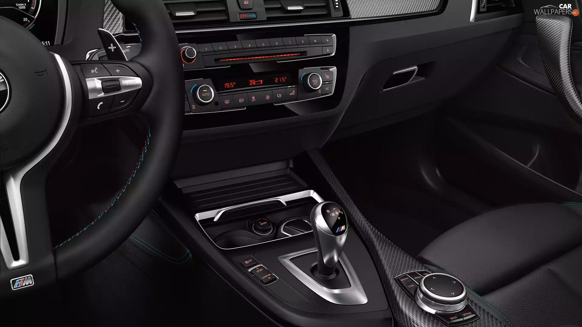 interior, BMW M2 Coupé, 2018