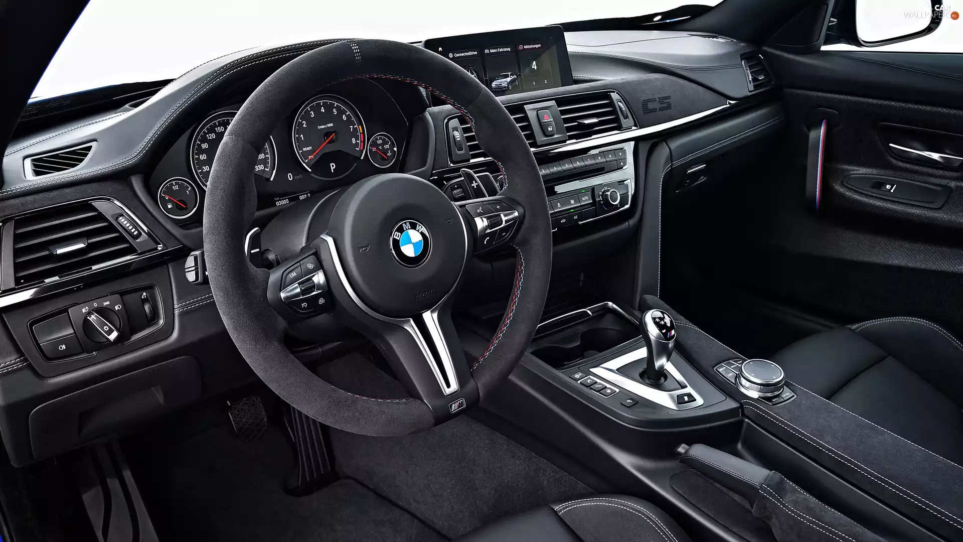 interior, BMW M4 CS, 2017