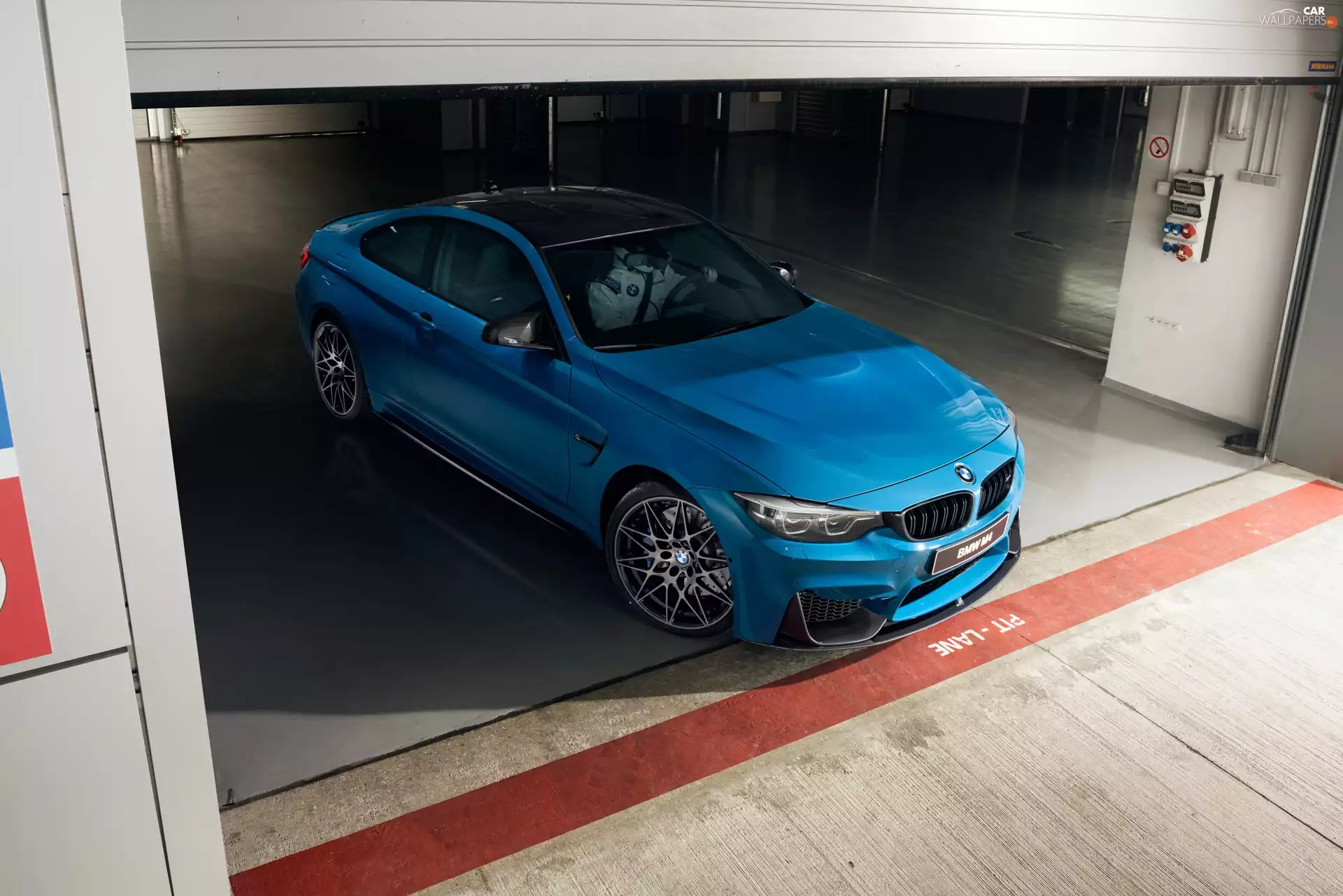Blue, BMW M4 F82 Coupe