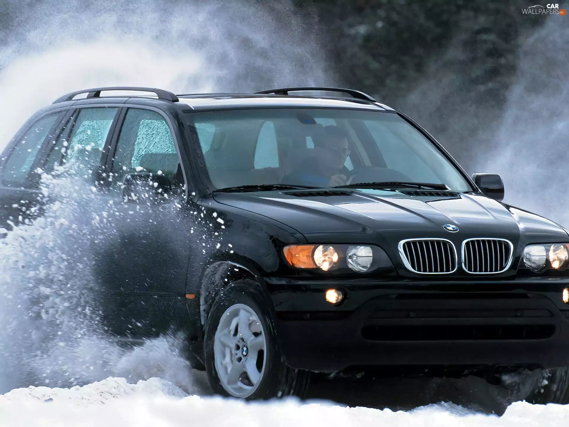 Bmw X5, water