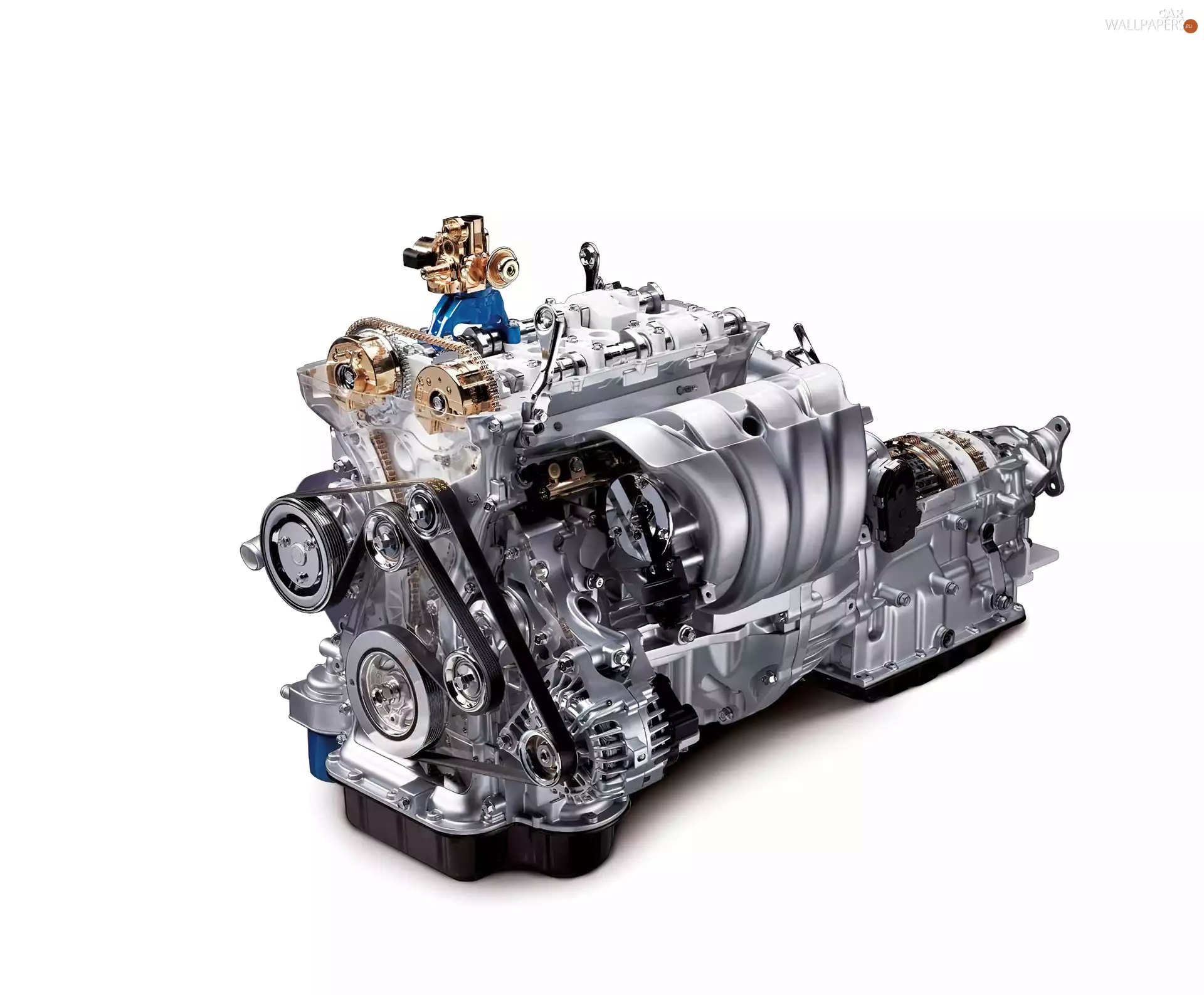 Audi A4 B8, box, gear, Engine