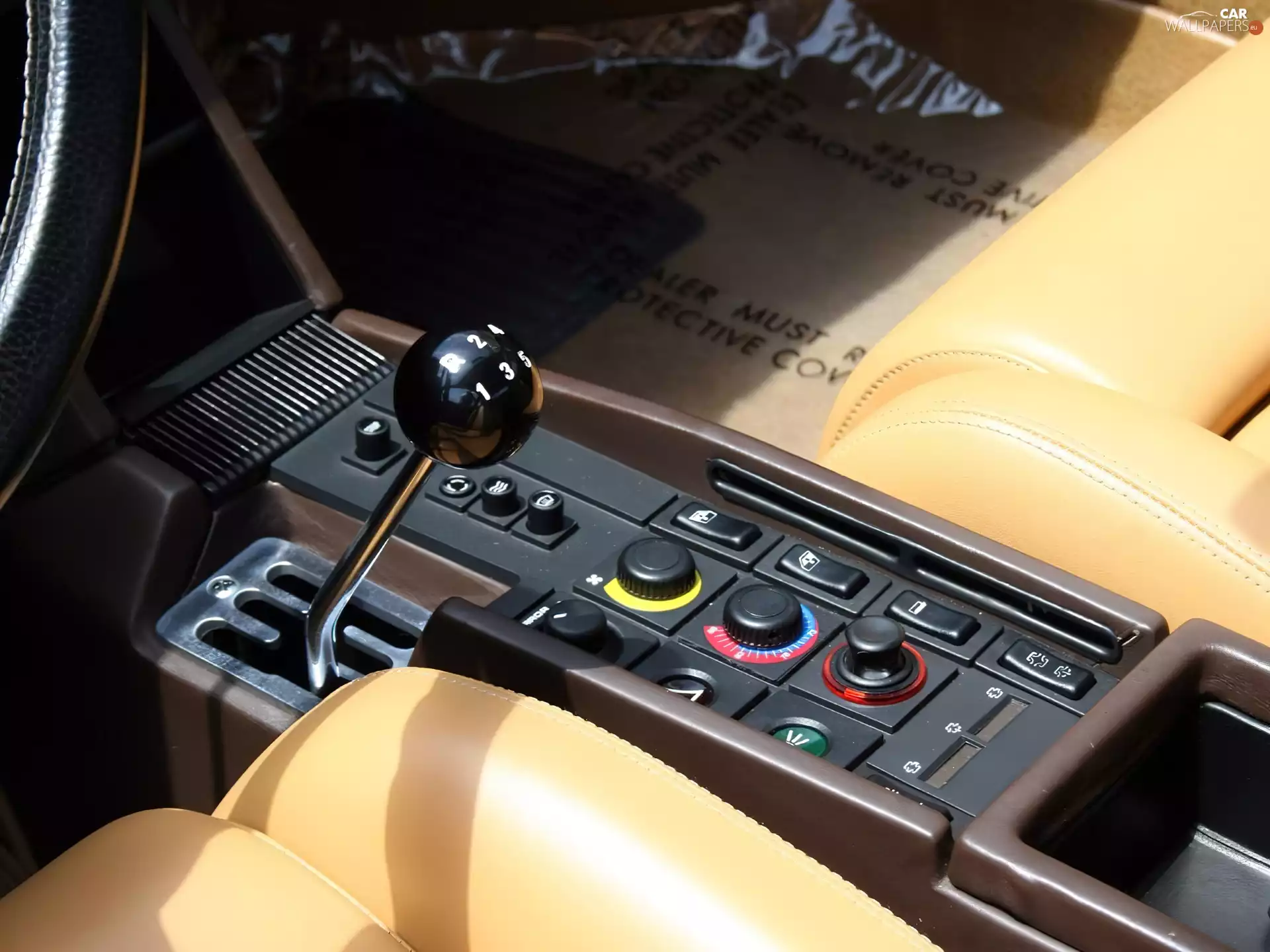 gear, Ferrari Testarossa, box