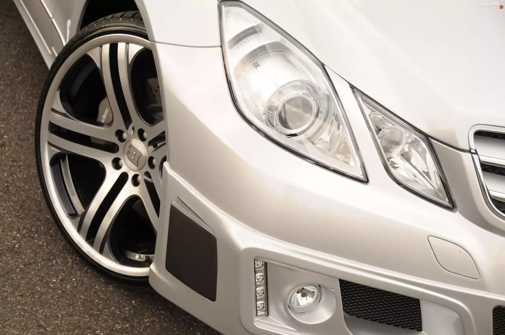 spotlight, Mercedes W212, Brabus