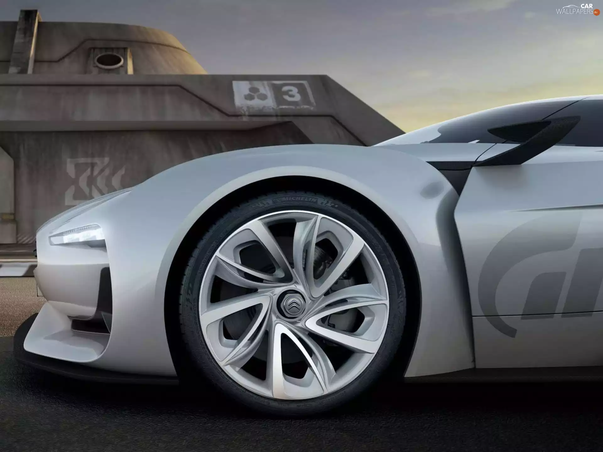 Citroen GT, grip, brake, alloy wheels