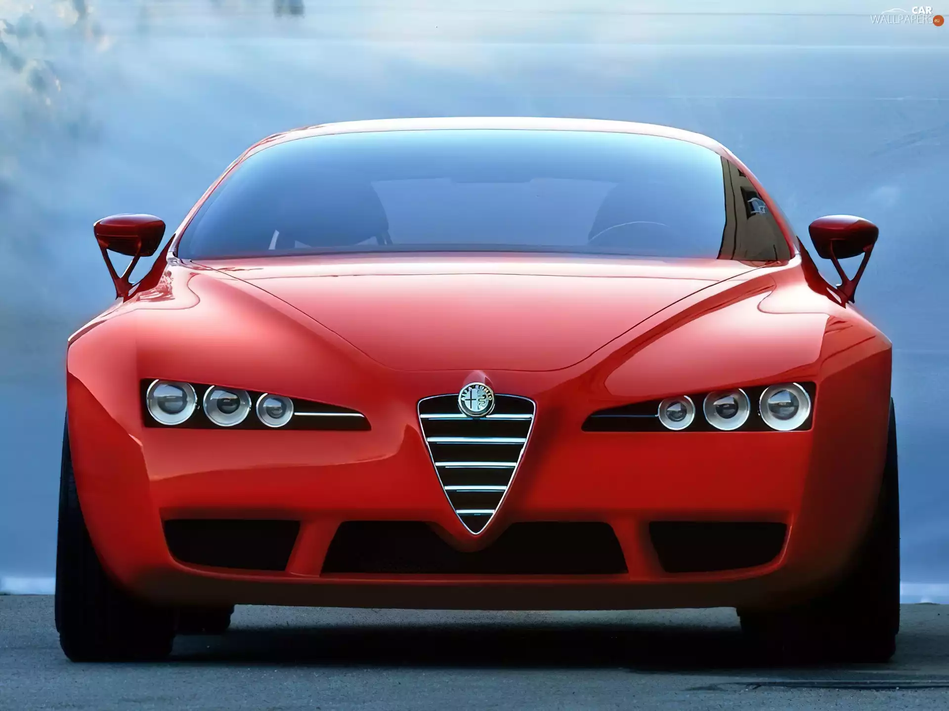 Front, Alfa Romeo Brera