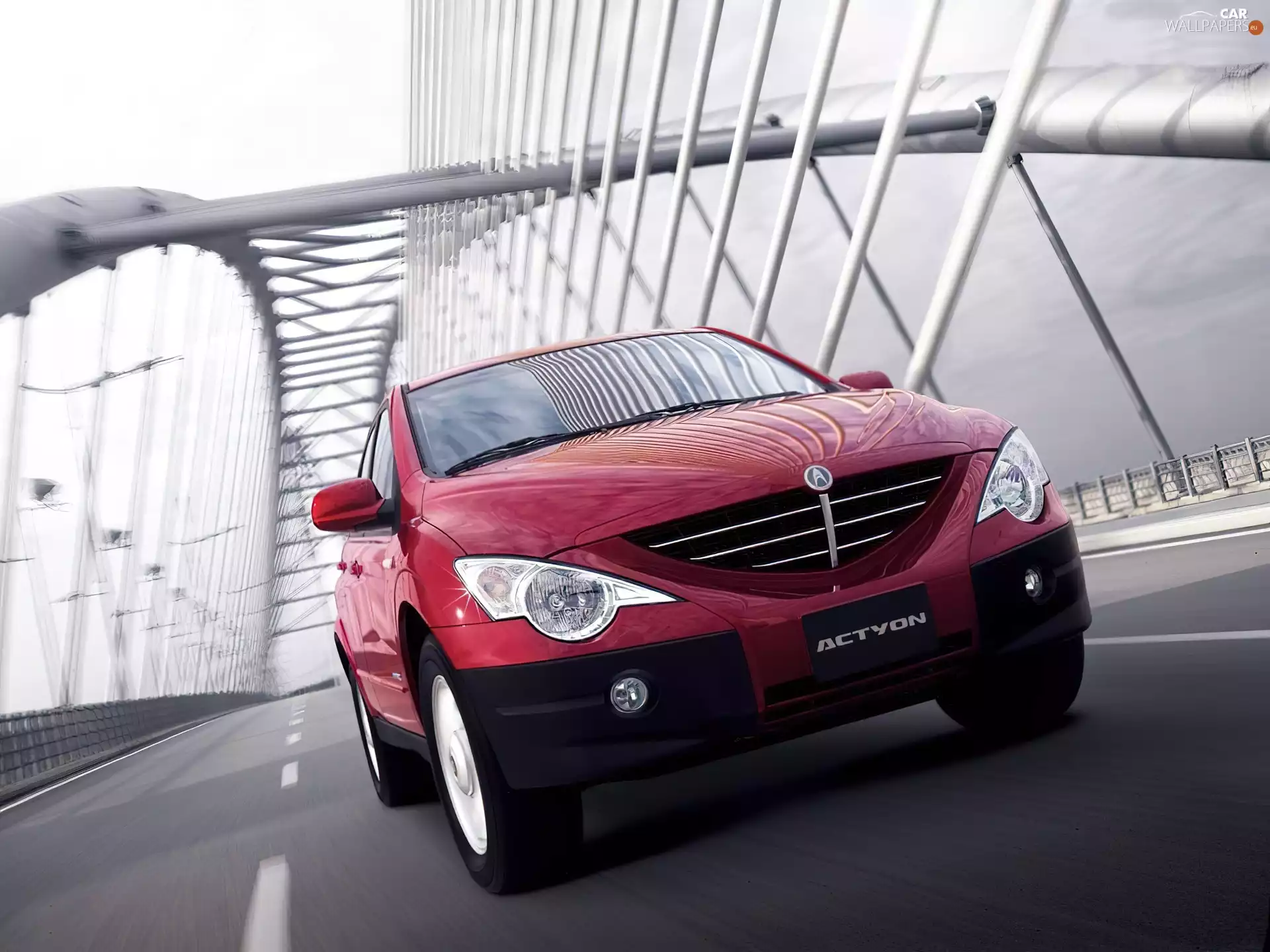 Ssang Yong Actyon, bridge