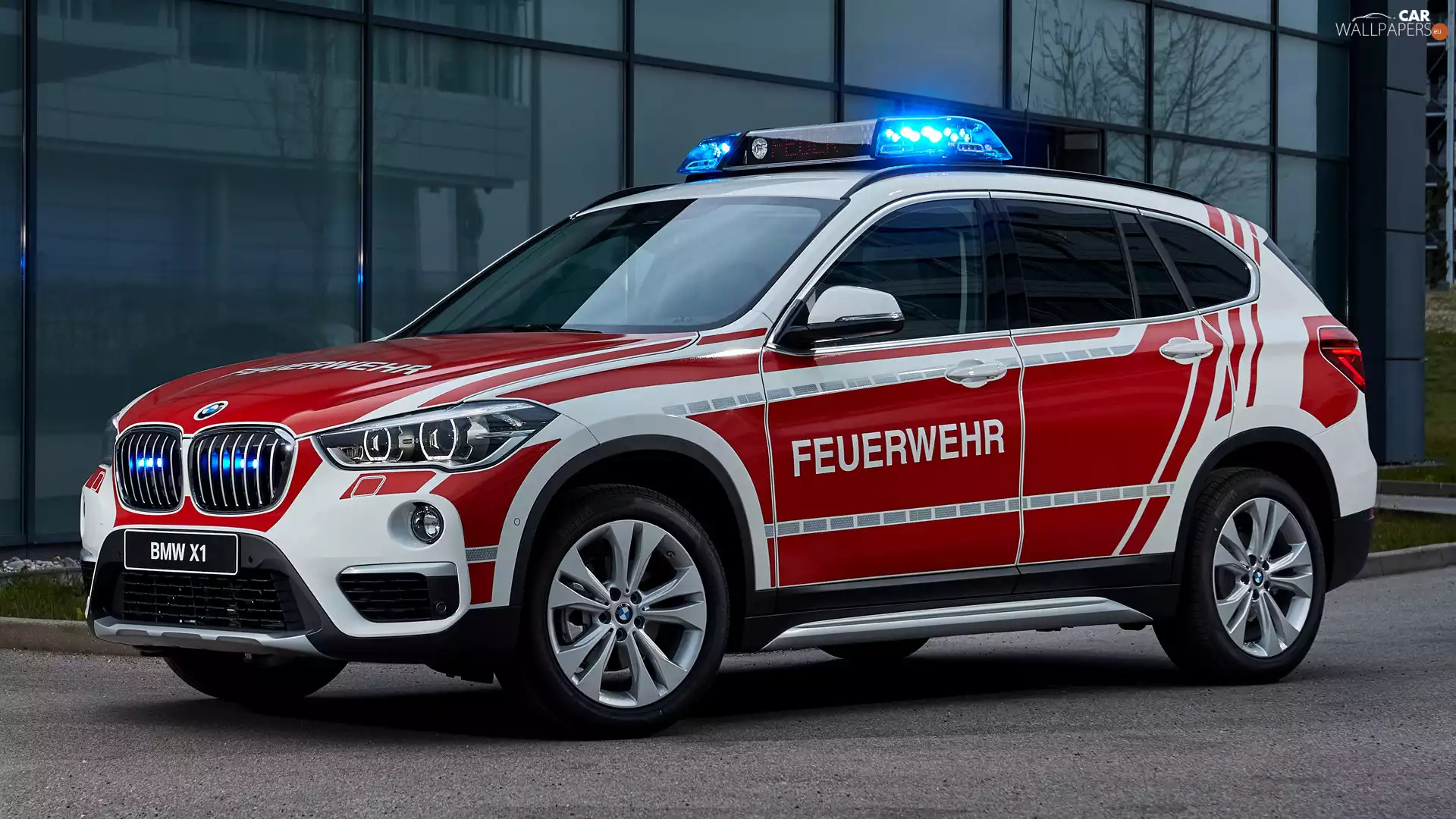 BMW X1, fire-brigade