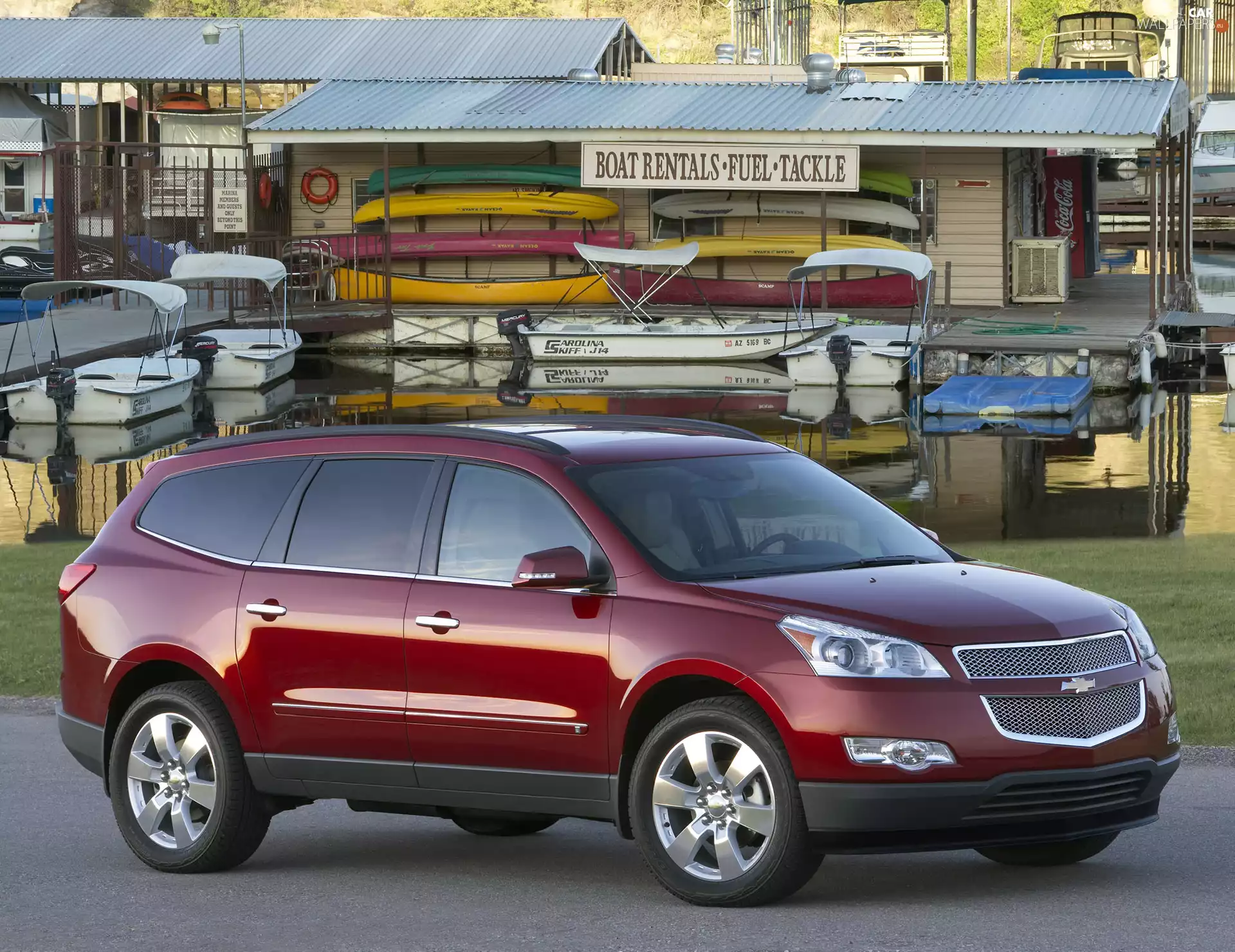 right, Buick Enclave, Harbour, side