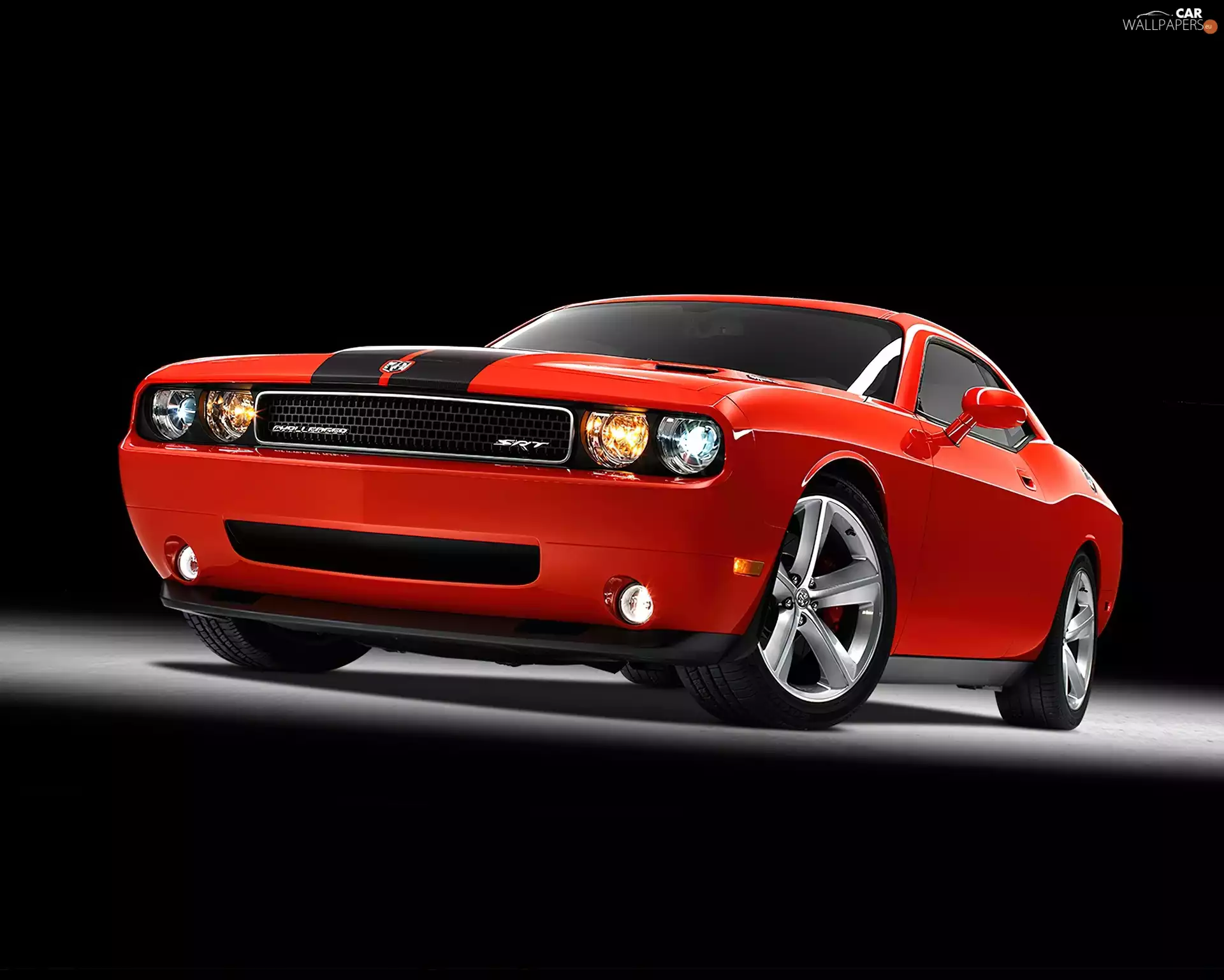 Front, Dodge Challenger, bumper