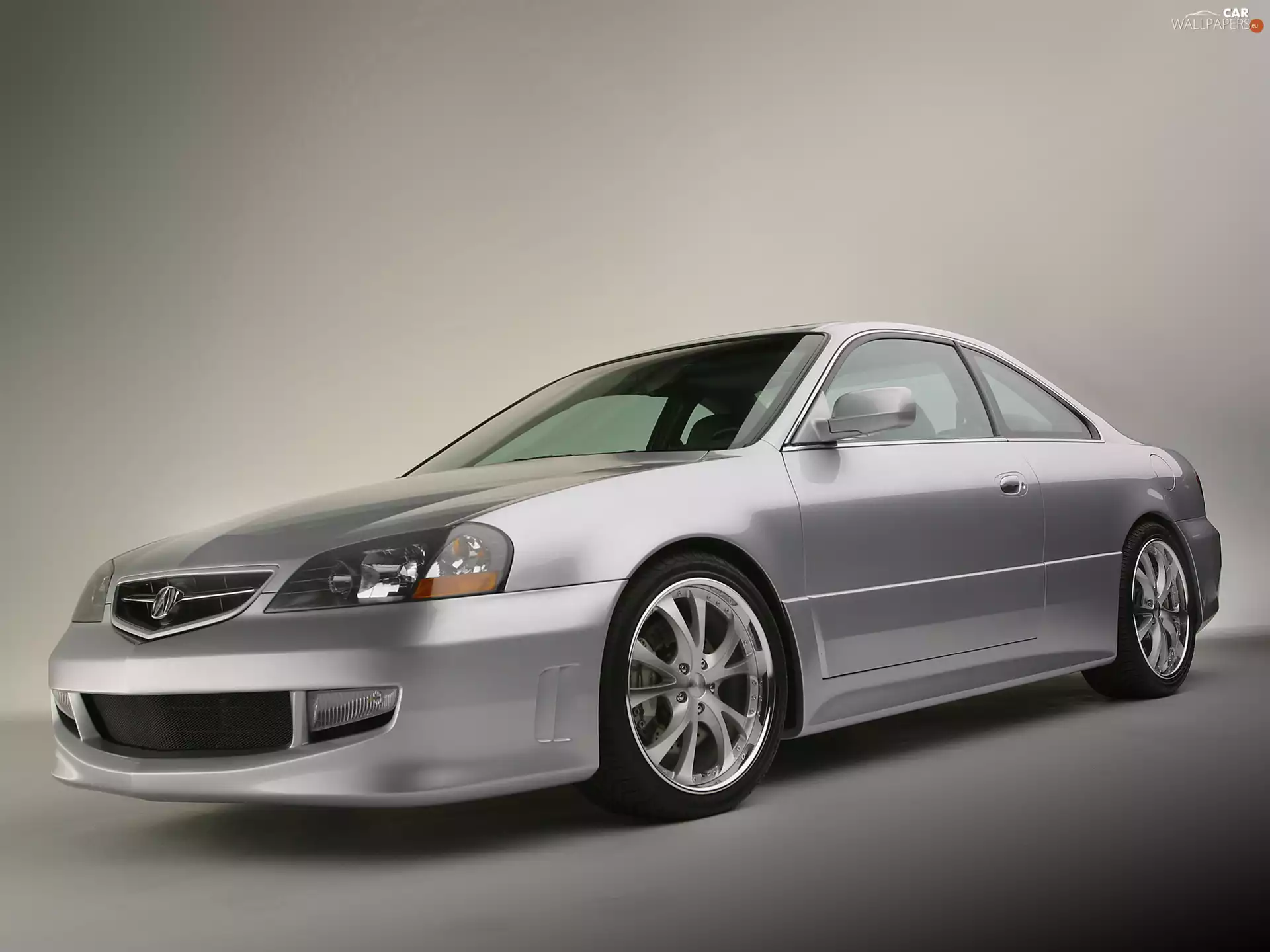 lowered, bumper, Front, Acura CL