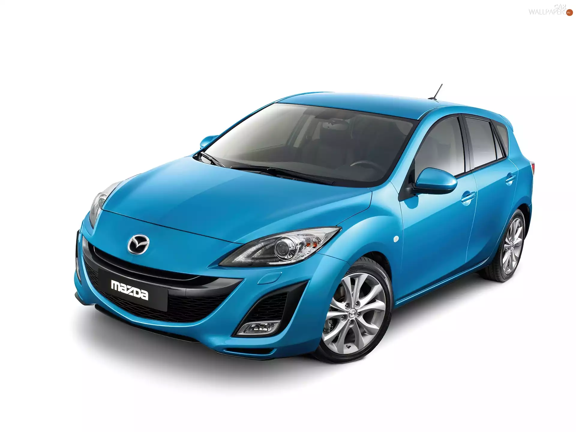 Halogens, Mazda 3, bumper