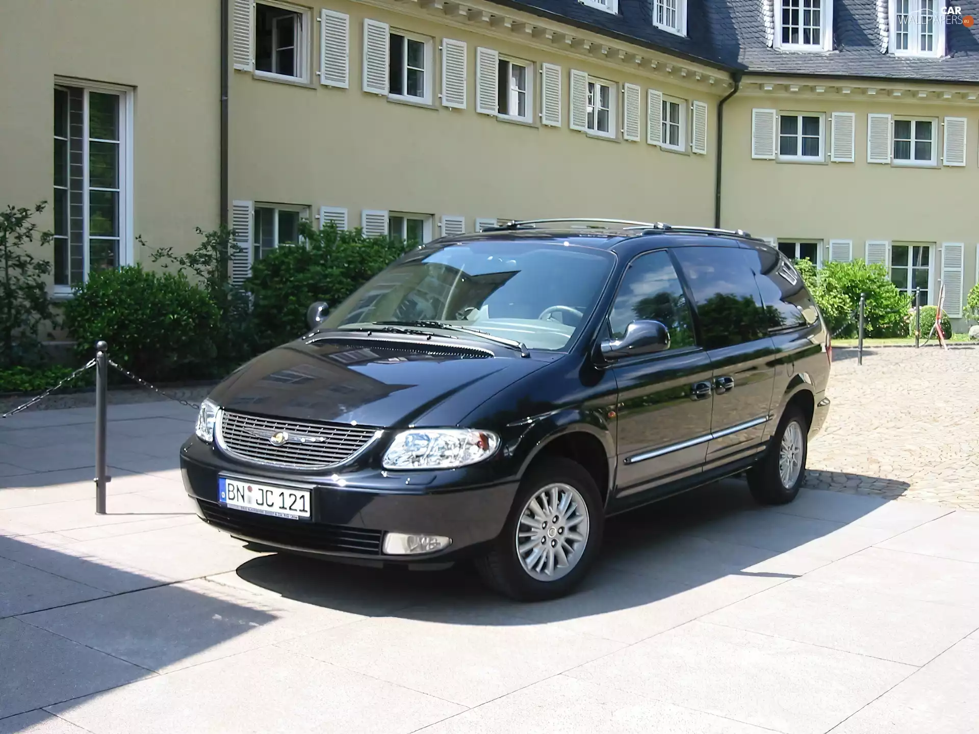 Grand Voyager III, bumper, Front, headlights