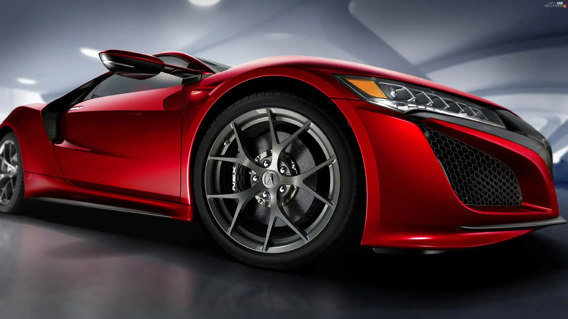 bumper, Lamp, NSX, rim, Honda