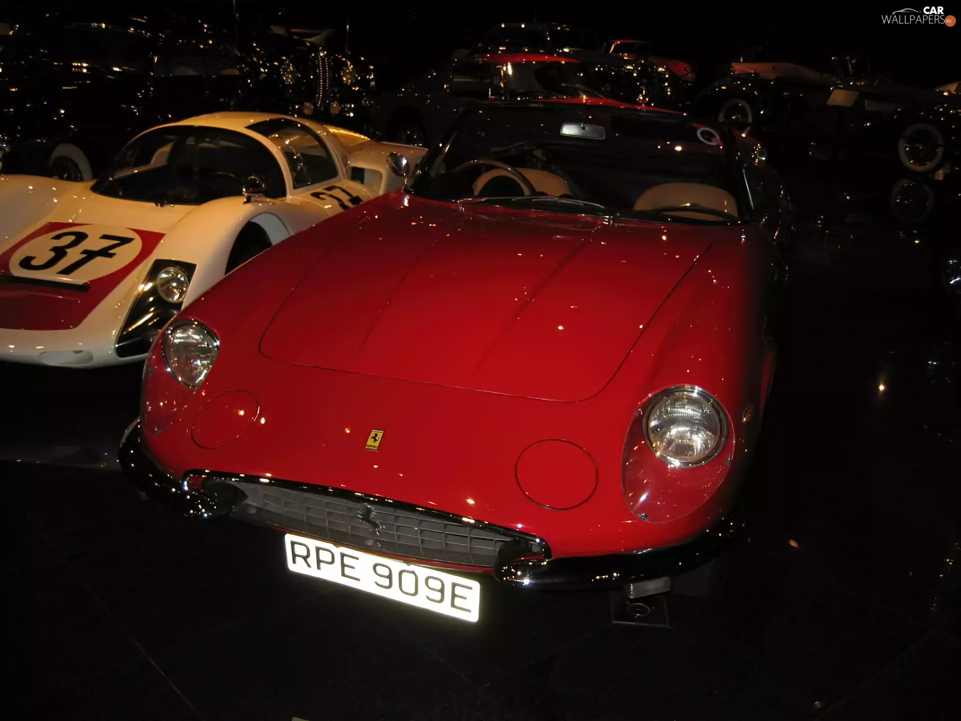 bumper, Ferrari, light