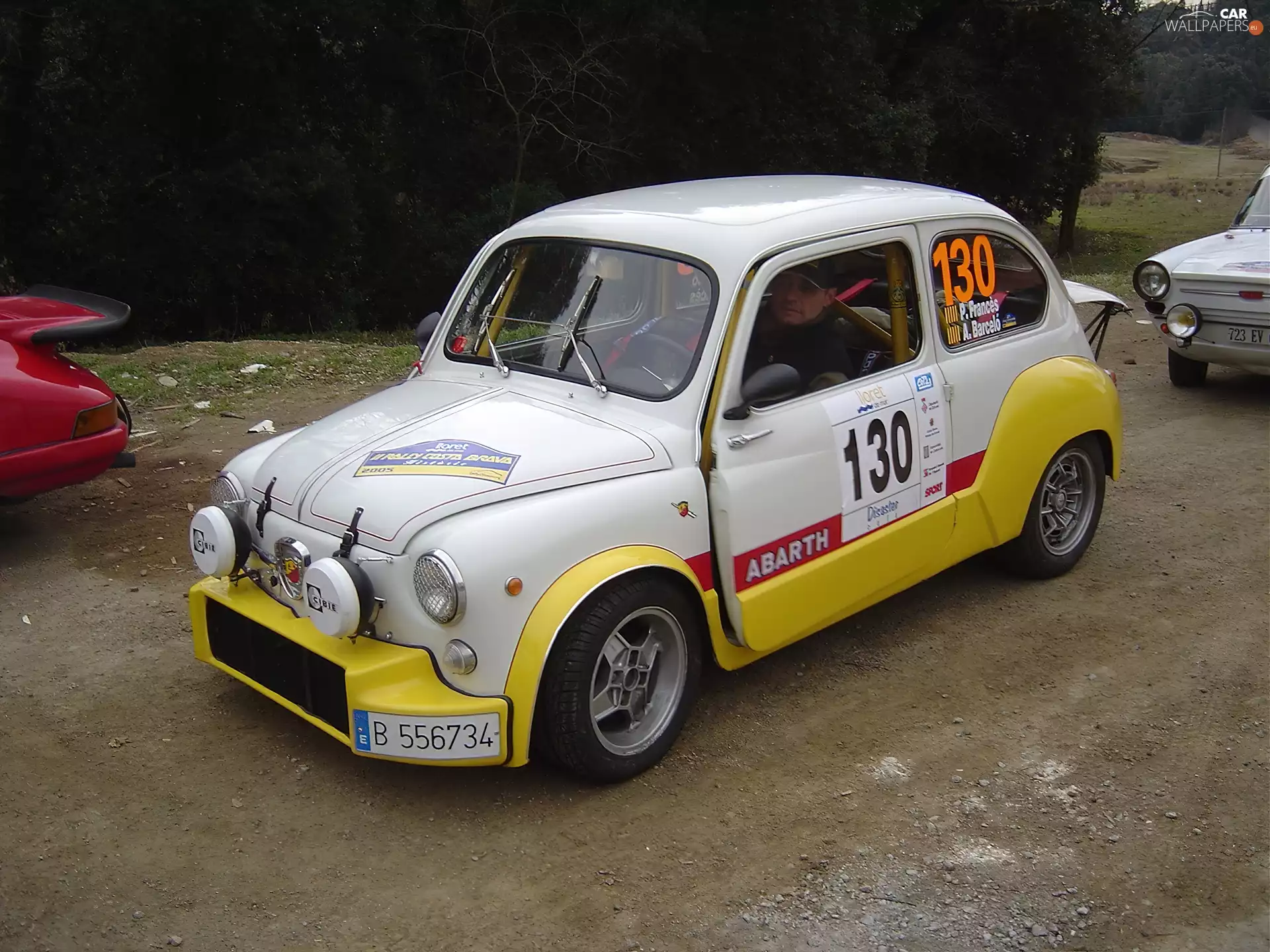 tires, Fiat 500, bumper