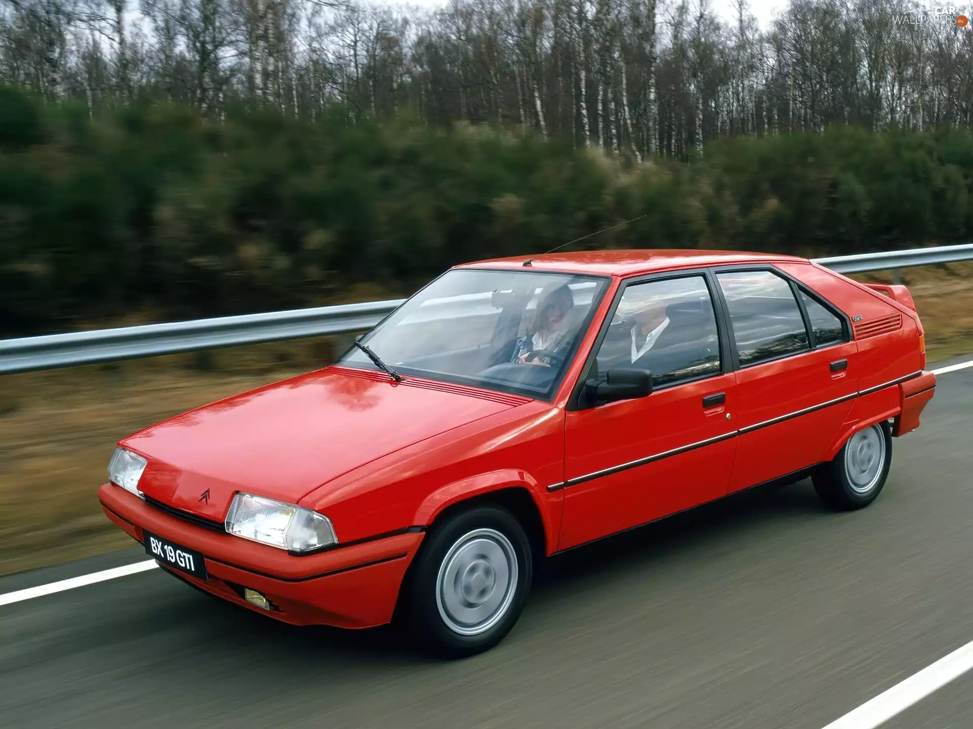 Way, Red, Citroen BX