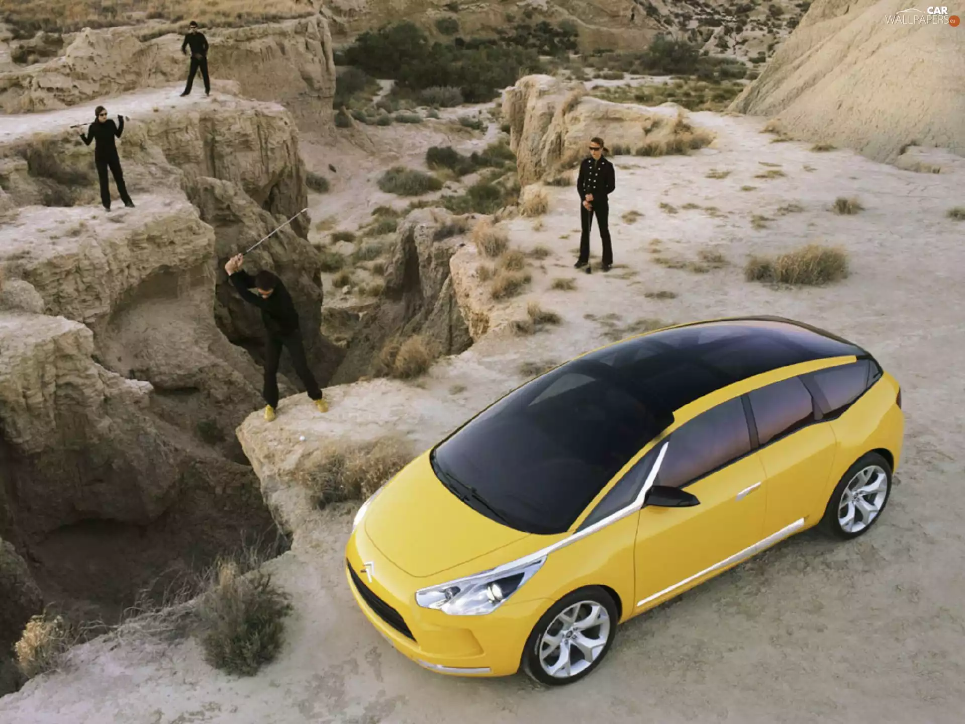 the roof, Citroen C-Sportlounge, glass