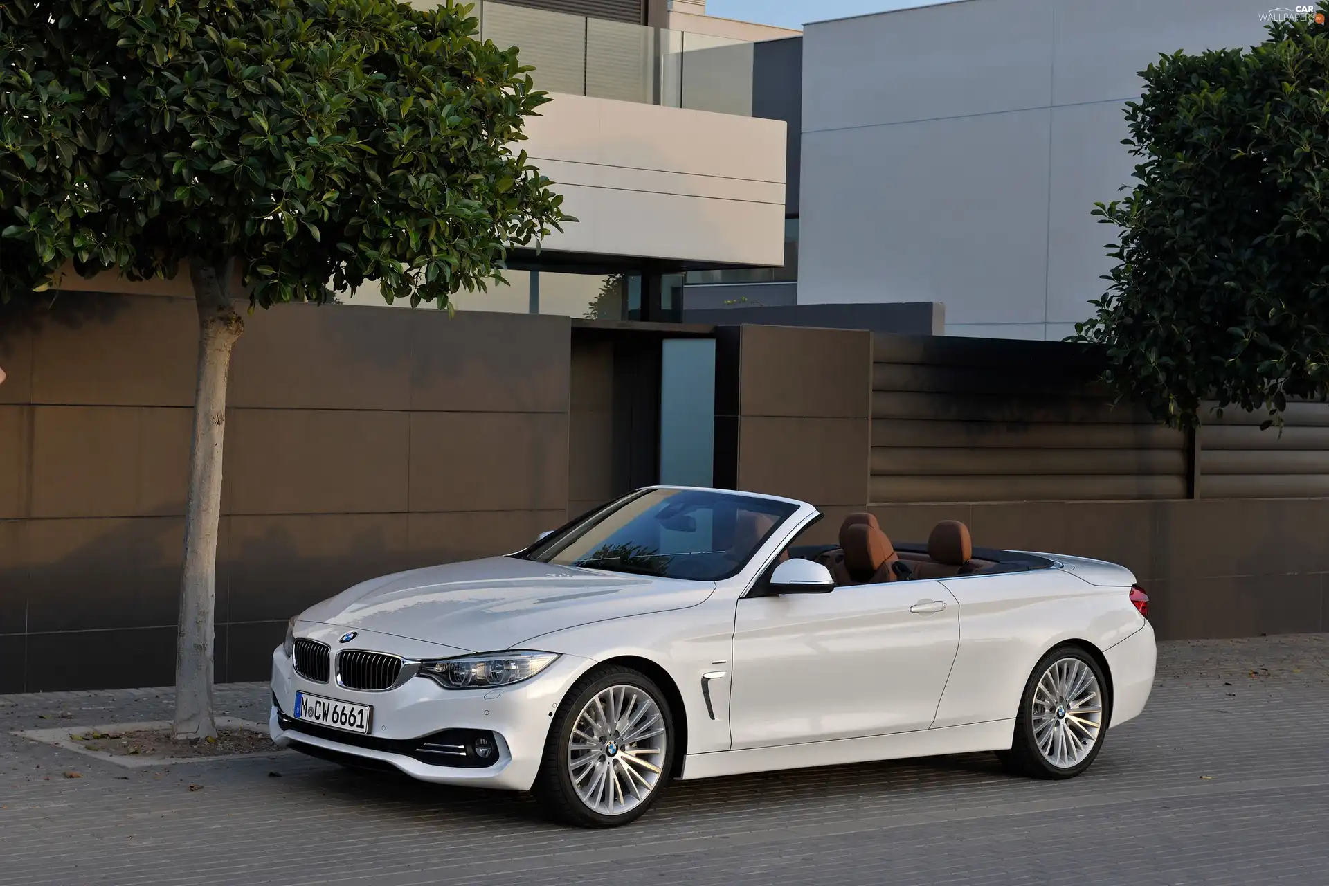 White, BMW 435i, Cabrio