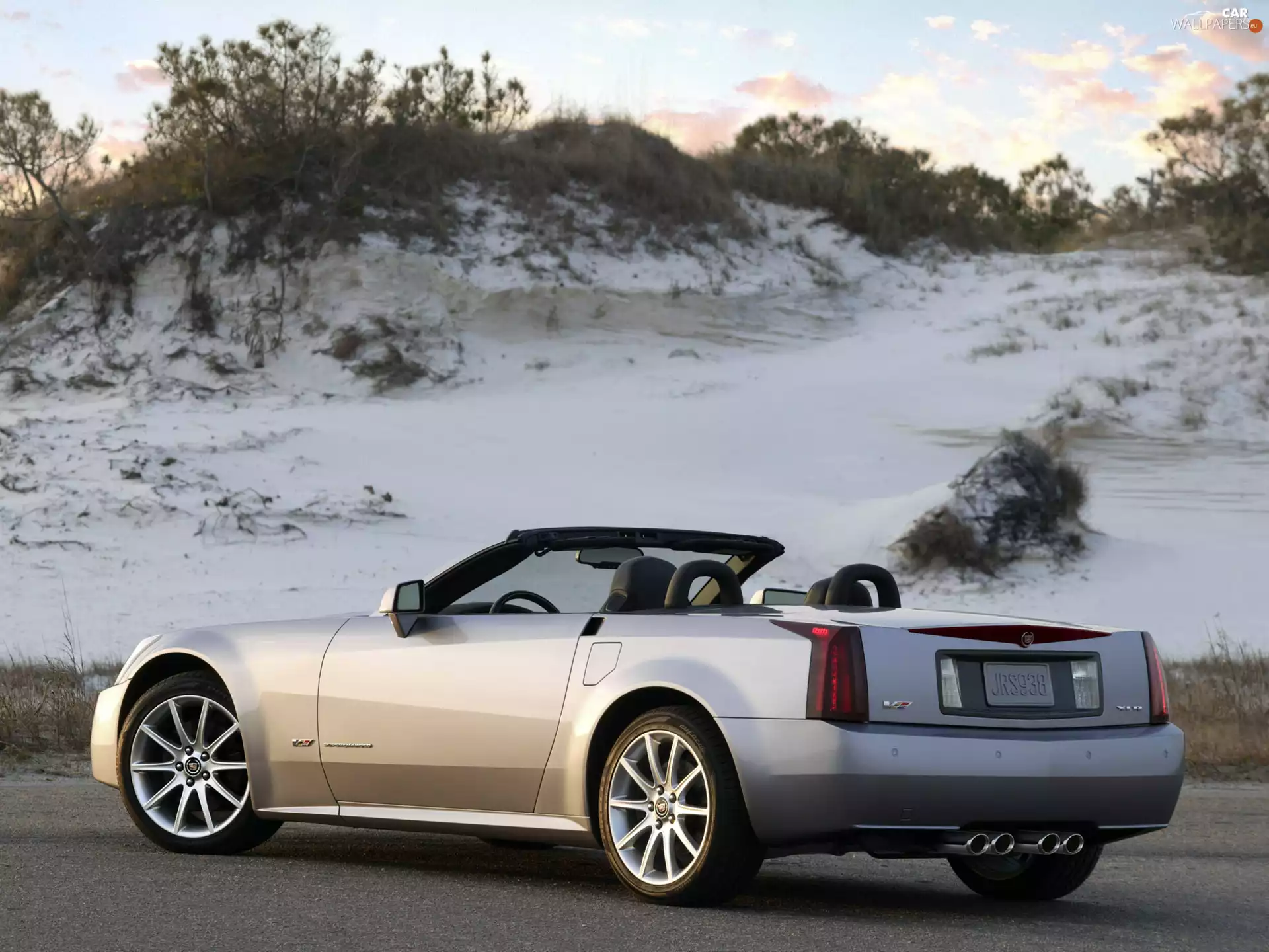 winter, Cadillac XLR, Cabrio