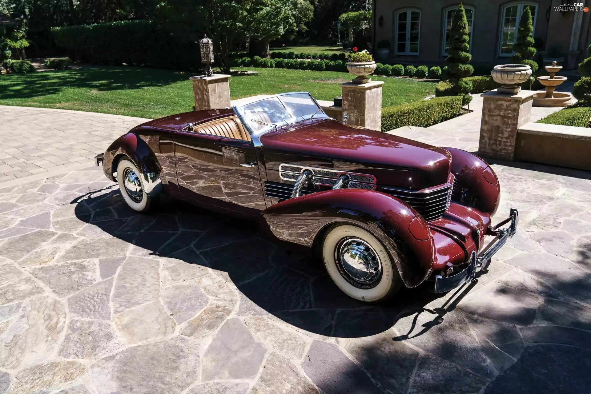 antique, Cabriolet, 1937, Cord 812