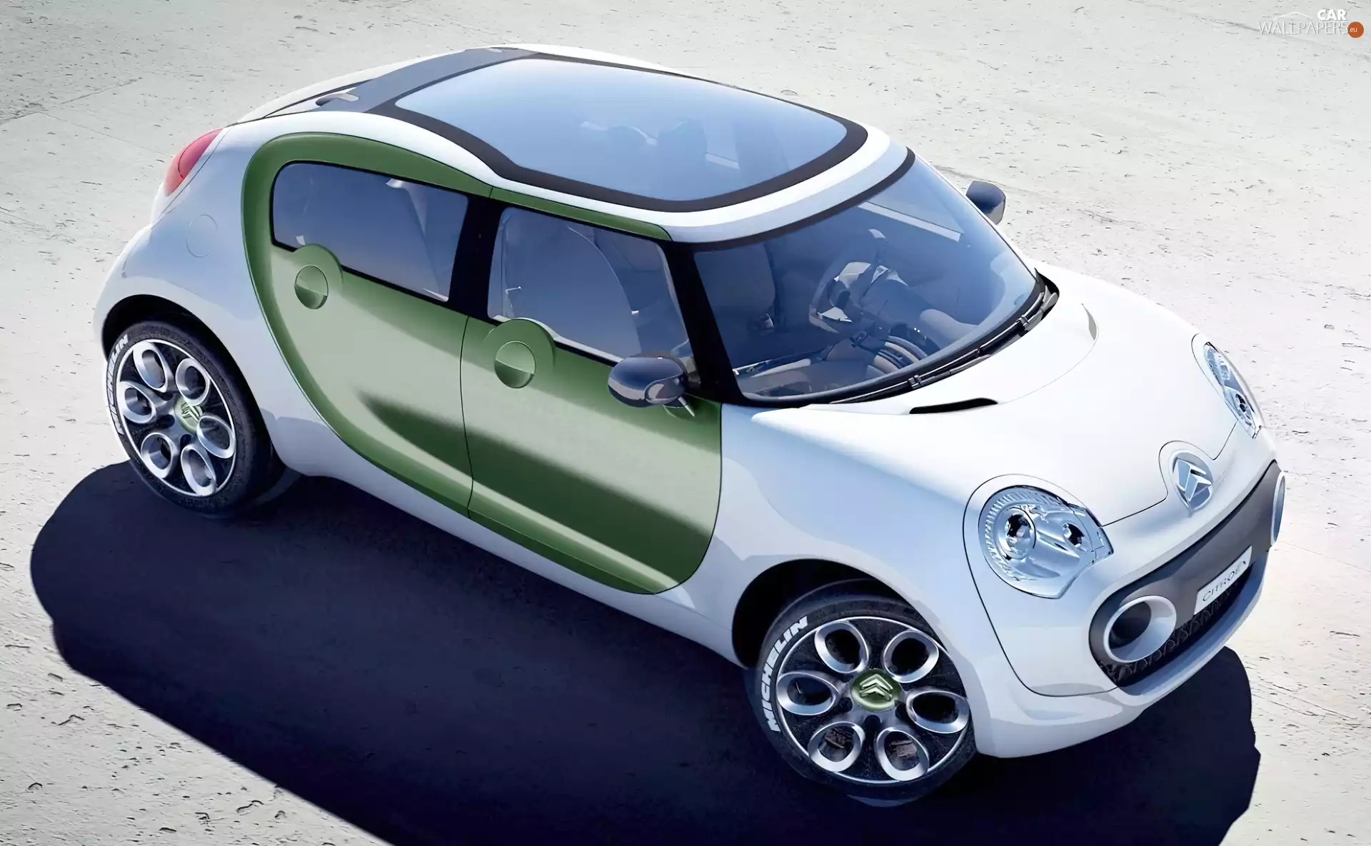 Doors, Citroen C-Cactus, green ones